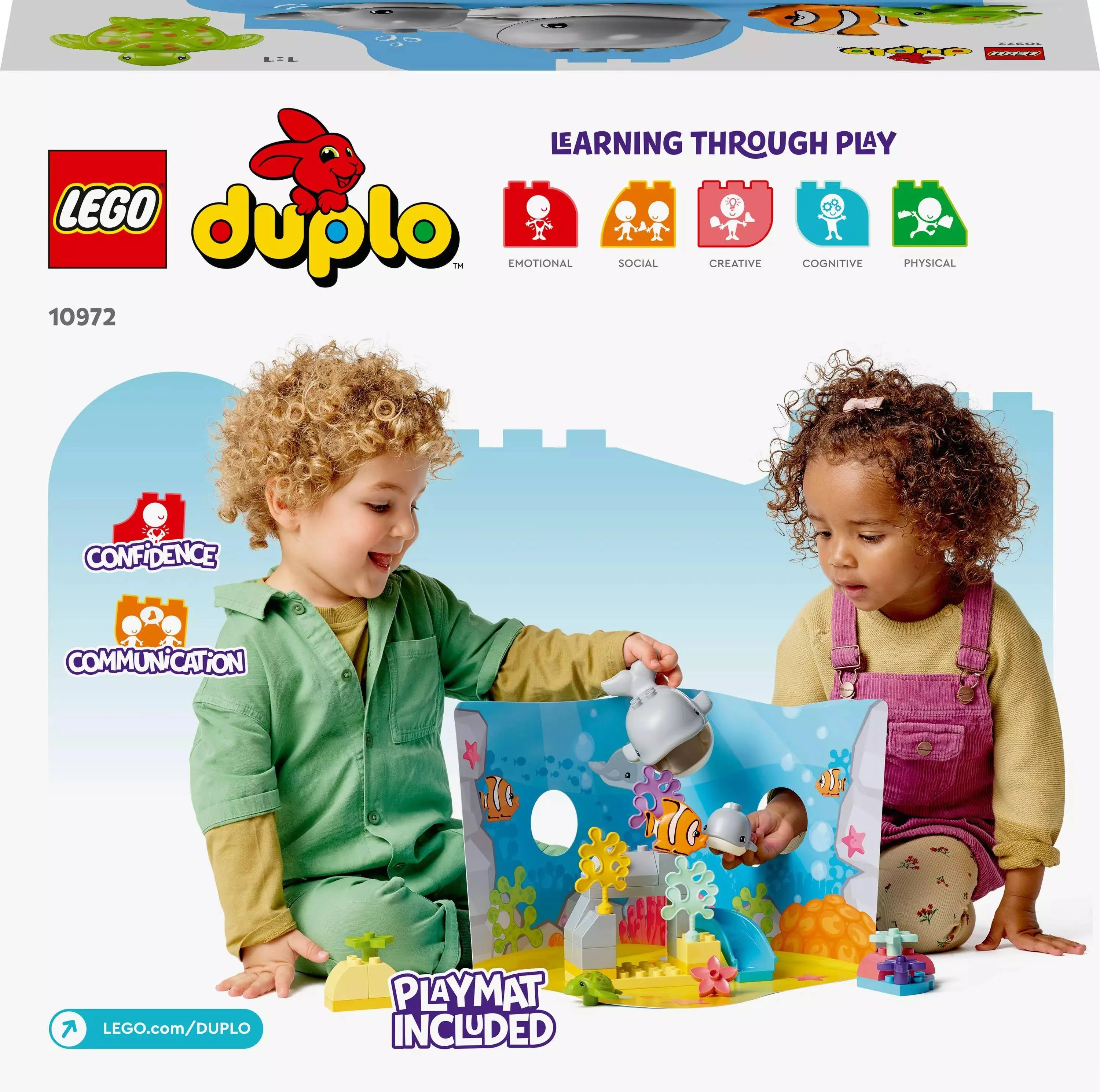 - LEGO DUPLO 10972 Dzikie zwierzęta oceanów