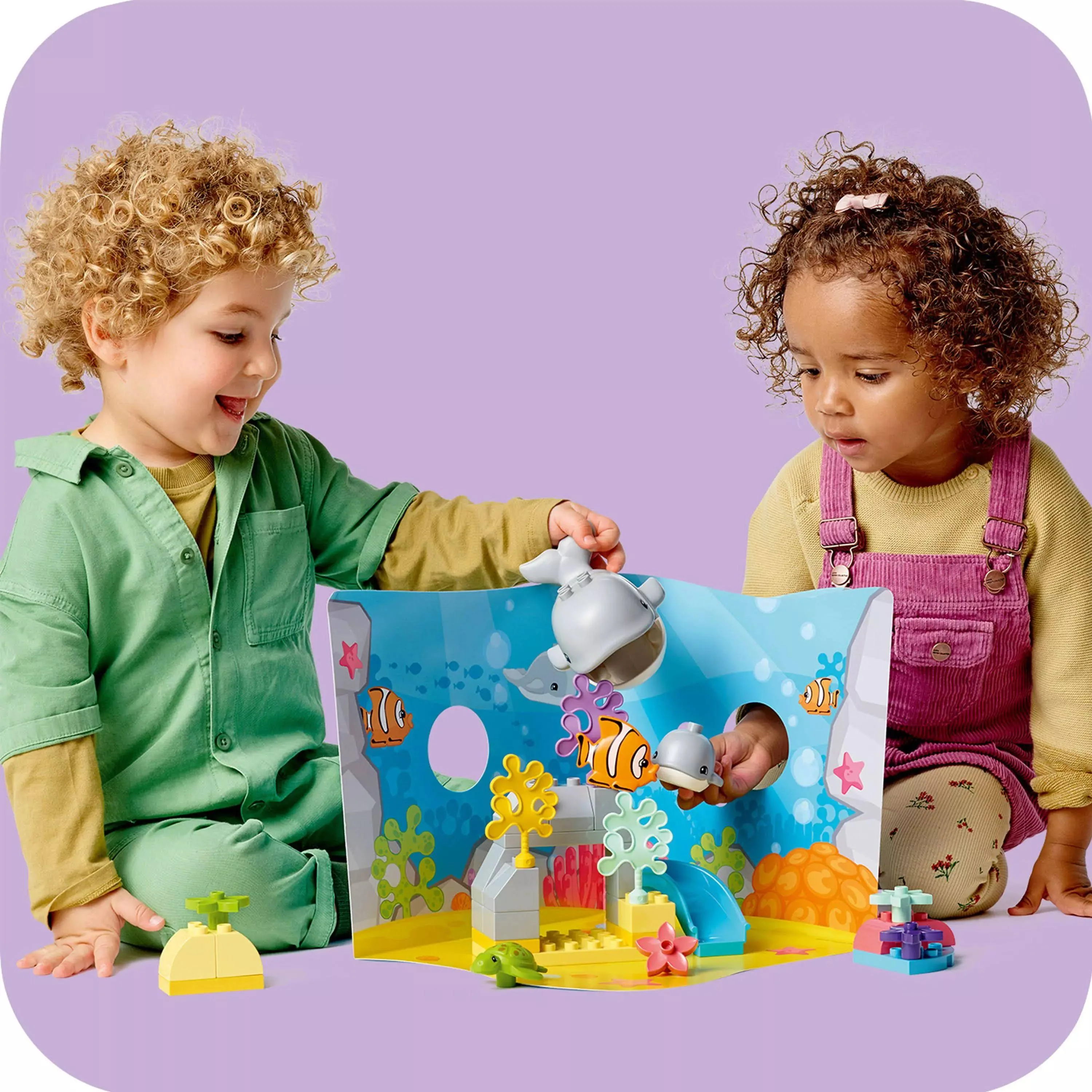 - LEGO DUPLO 10972 Dzikie zwierzęta oceanów