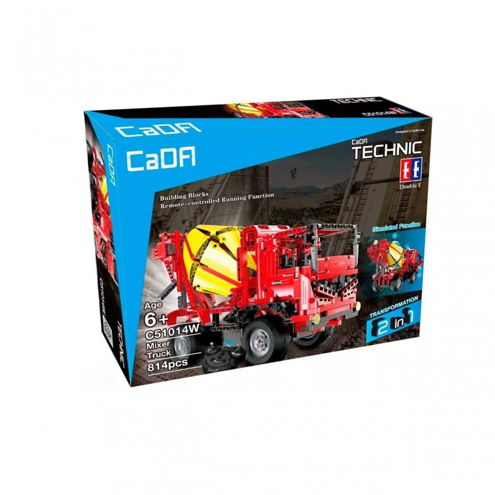 Betoniarka - klocki CADA - ZDALNIE STEROWANA (C51014W)