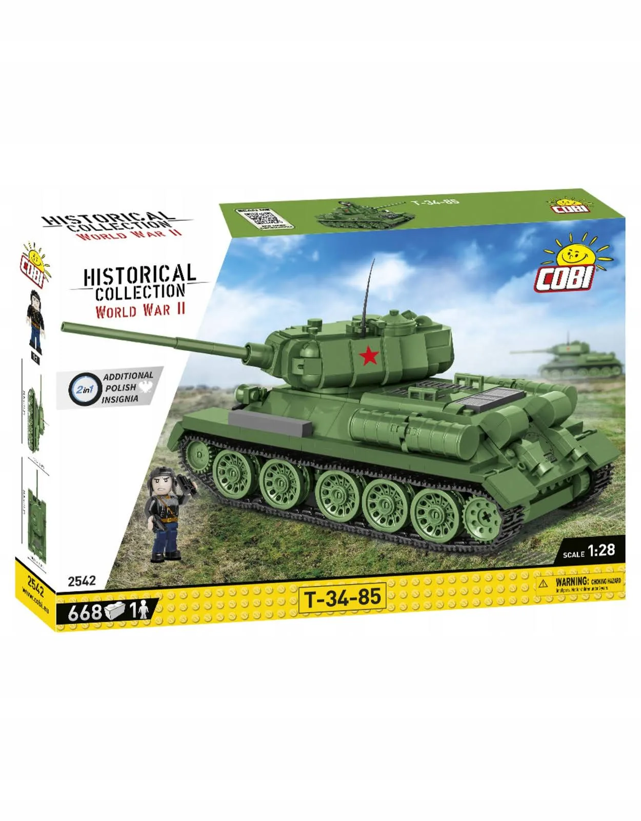 COBI 2542 Czołg T-34-85