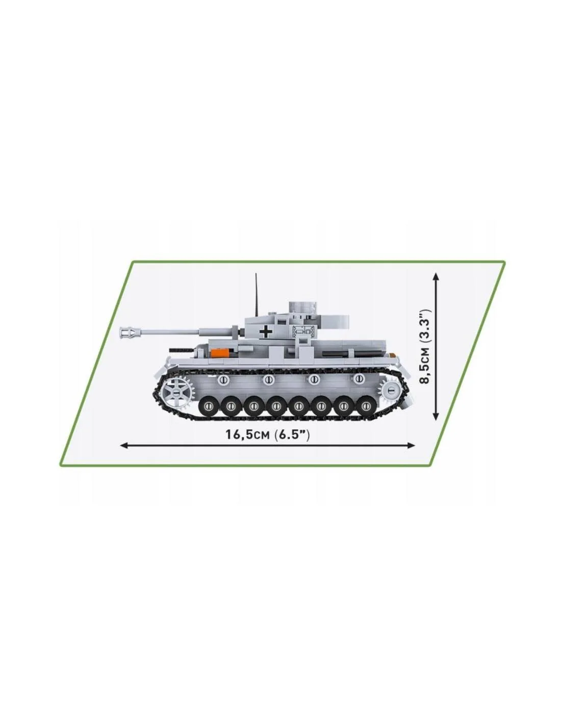 COBI 2714 Czołg Panzer IV Ausf. G