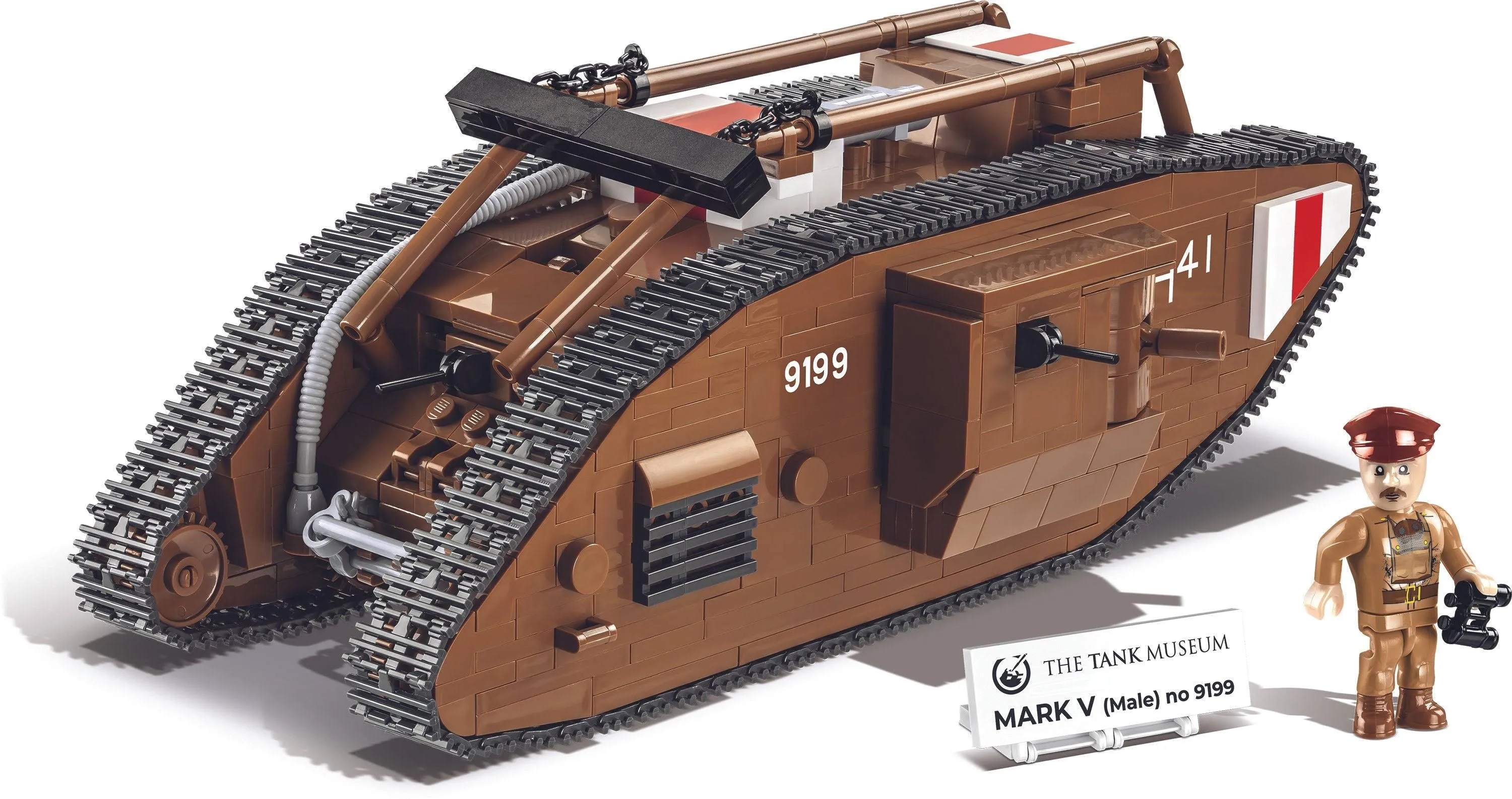 COBI Klocki Mark V Male