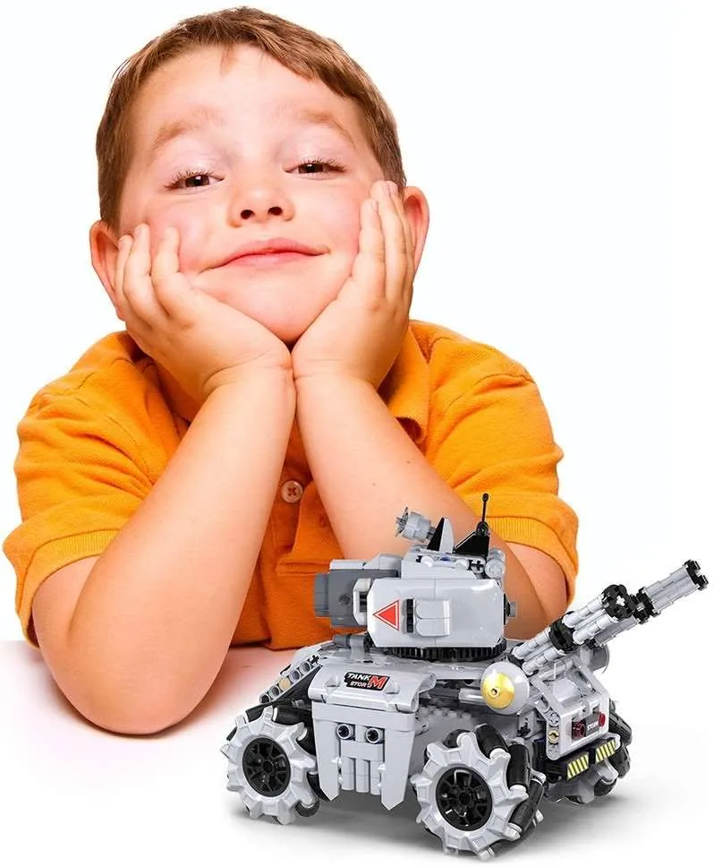 Cada C71012W Klocki Pojazd czołg zdalnie sterowany RC 501 elementów