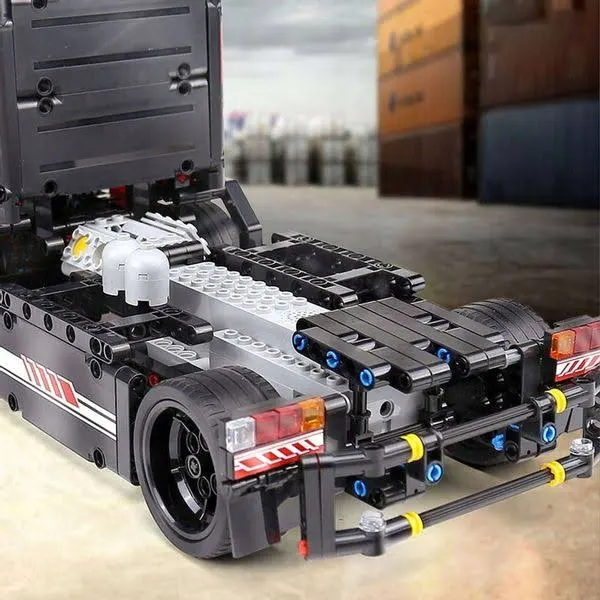 Ciężarówka z KLOCKÓW pilot ZDALNIE STEROWANA 570 elementów APLIKACJA