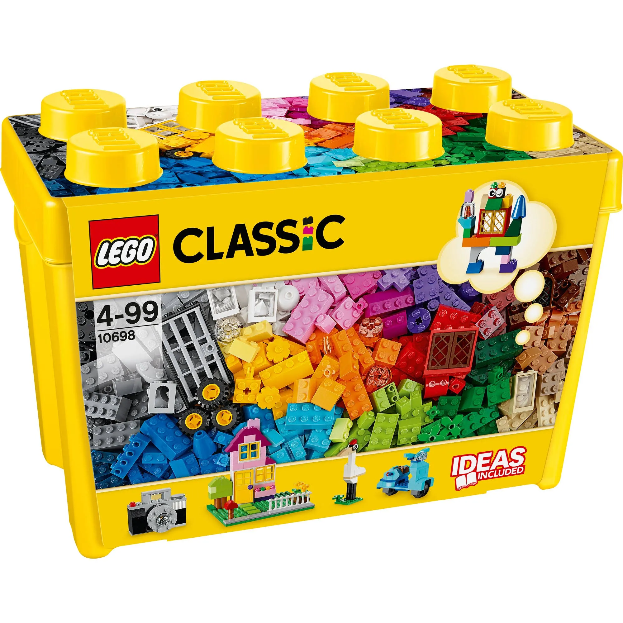 Classic 10698 Kreatywne klocki LEGO, duże pudełko