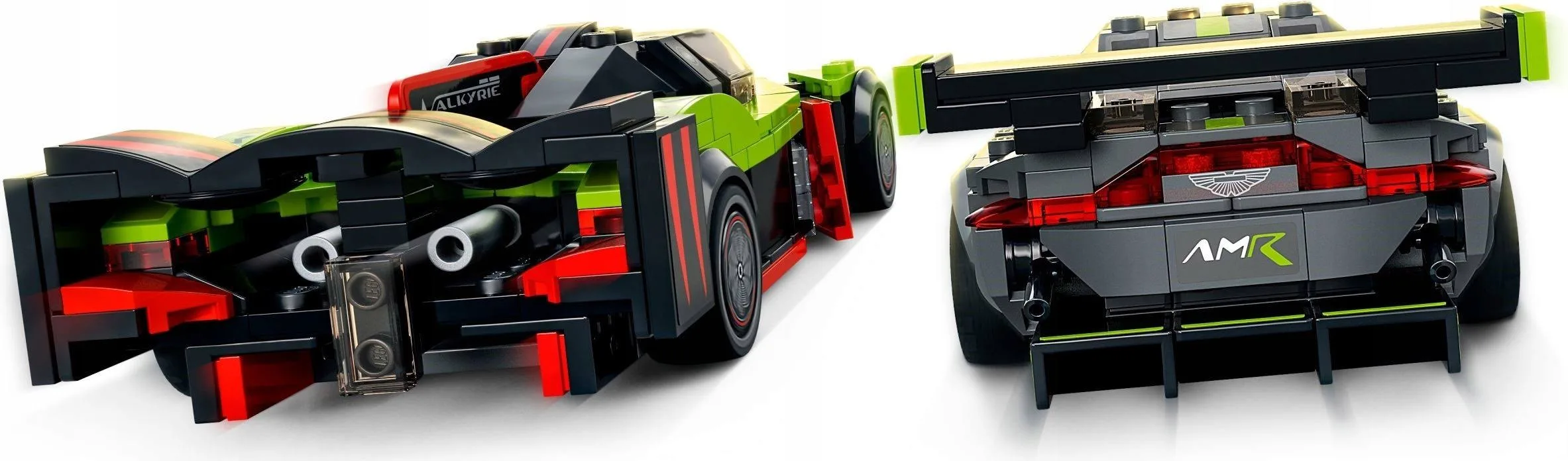 Duży Zestaw Lego Speed Champions Aston Martin Valkyrie Amr Pro Vantage GT3