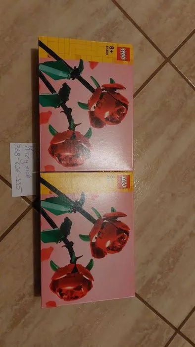Dwa zestawy Lego 40460 - Róże, Walentynki, nowe , prezent