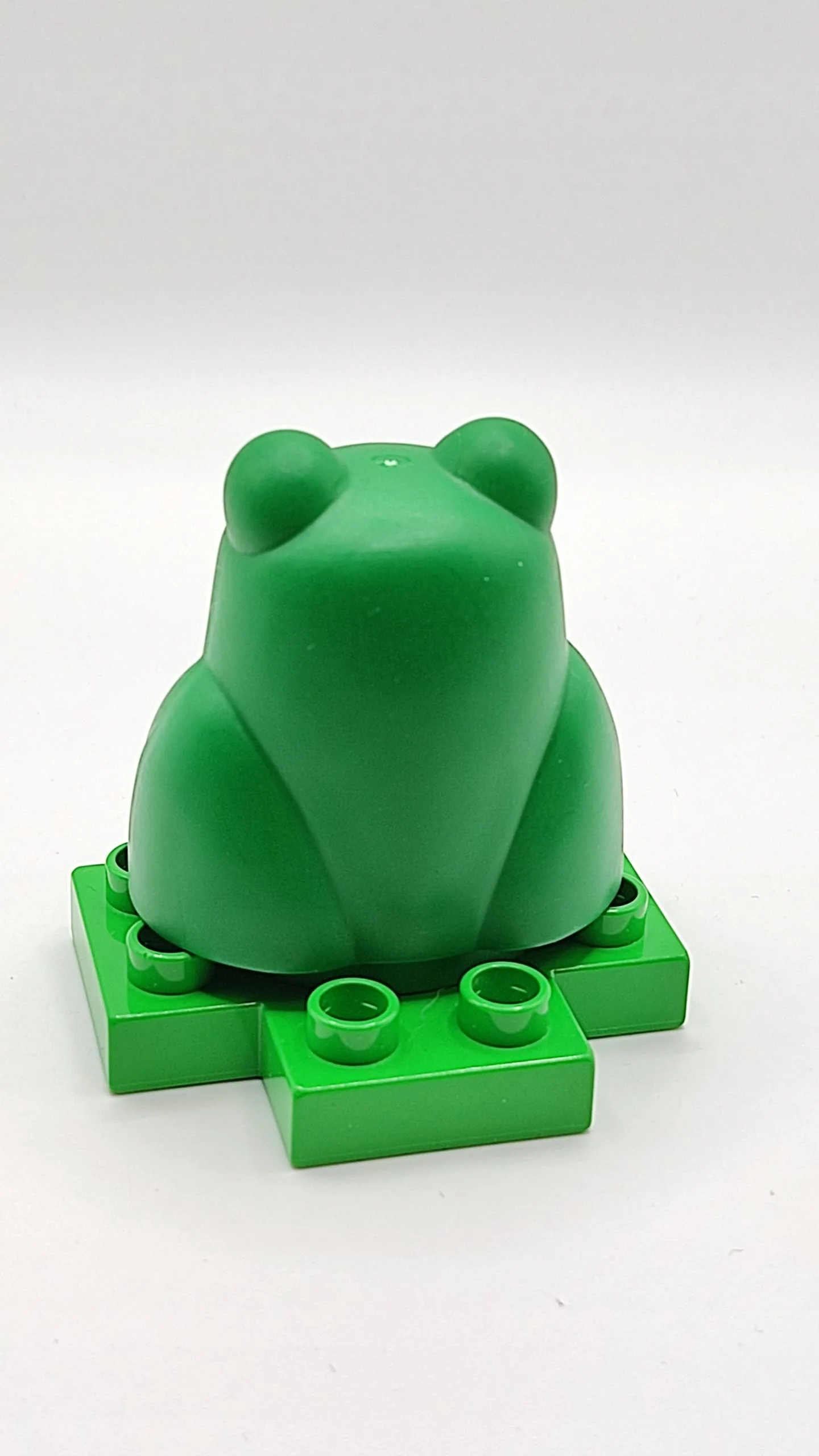 Figurka Lego duplo zwierzęta duża żaba nakładka na figurkę duplo