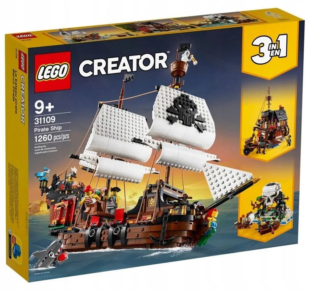Instrukcja Lego Creator 31109 Statek piracki 31109