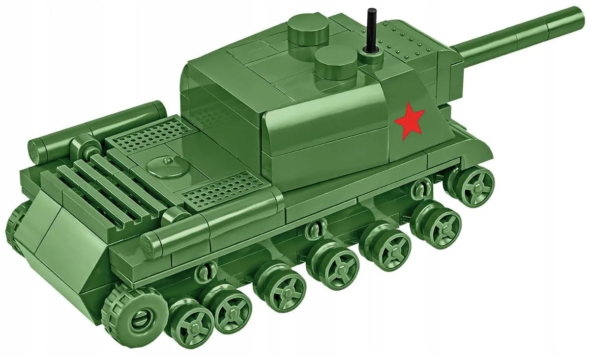 Klocki Cobi 3096 Czołg Isu 152 Hc WW2 135 El. Płytka