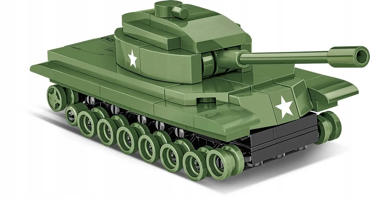 Klocki Cobi 3104 Czołg Patton M48 Armed Forces 127 El. Płytka