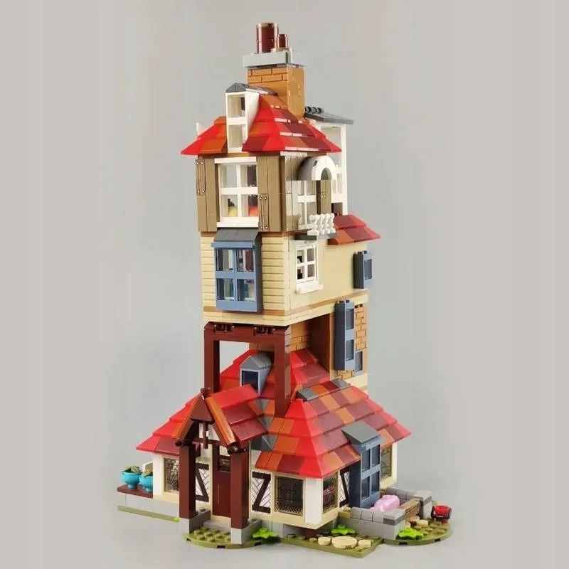 Klocki Harry Potter Atak Na Norę 1047 elementów Dom Rona Bardzo Duży Zestaw