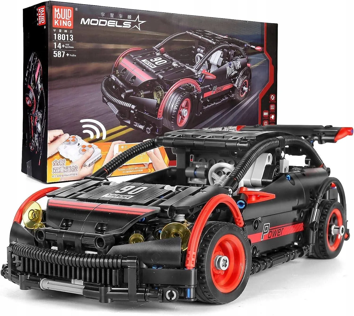 Klocki Konstrukcyjne Sterowane Mould King Technic 18013 Hatchback