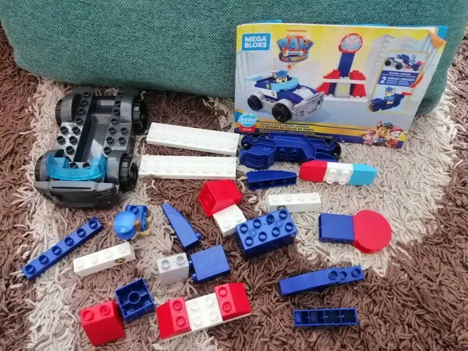 Klocki Mega bloks psi patrol chase