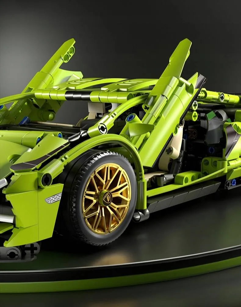 Klocki Technic 1280 szt - zdalnie sterowane auto Lamborgini 36cm