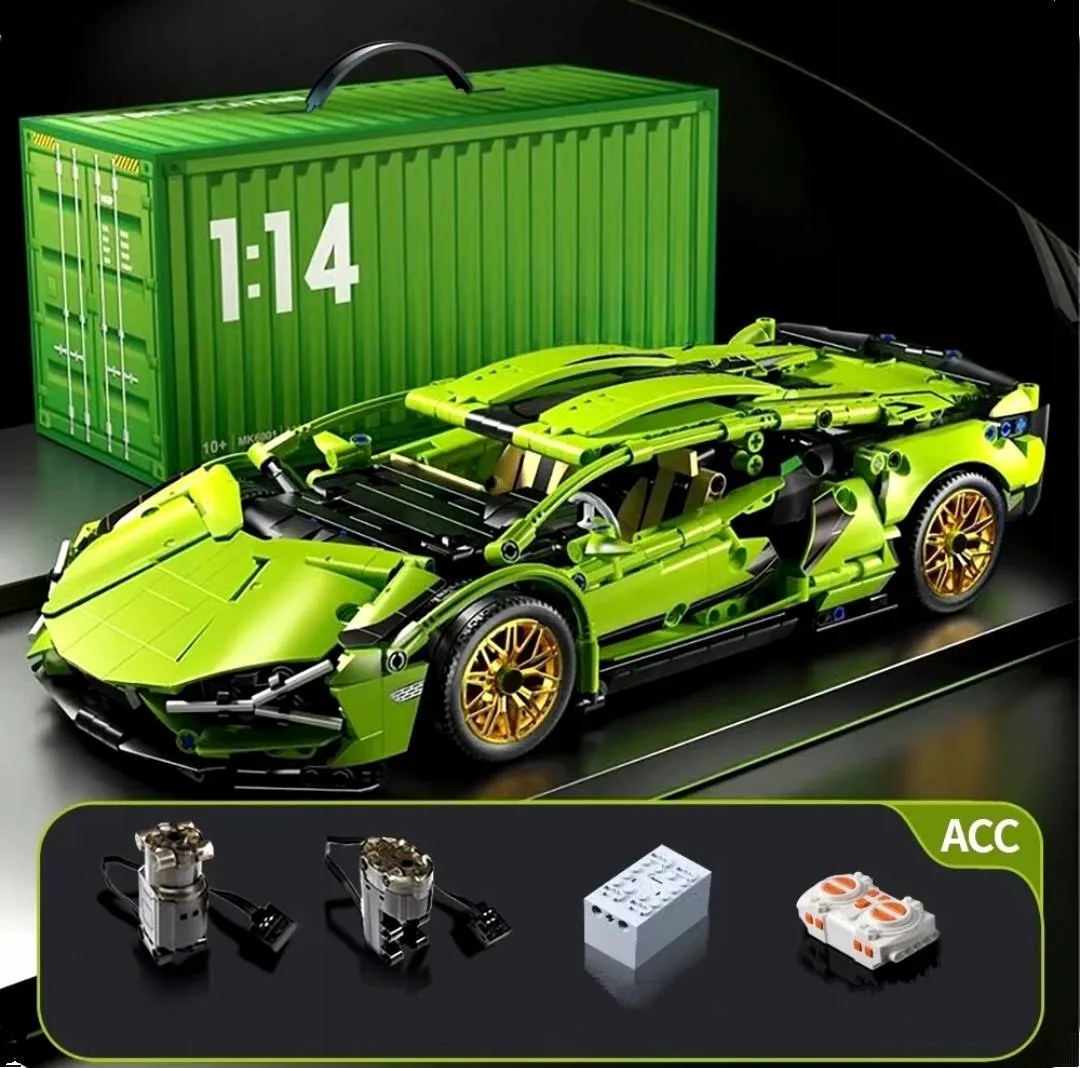 Klocki Technic 1280 szt - zdalnie sterowane auto Lamborgini 36cm