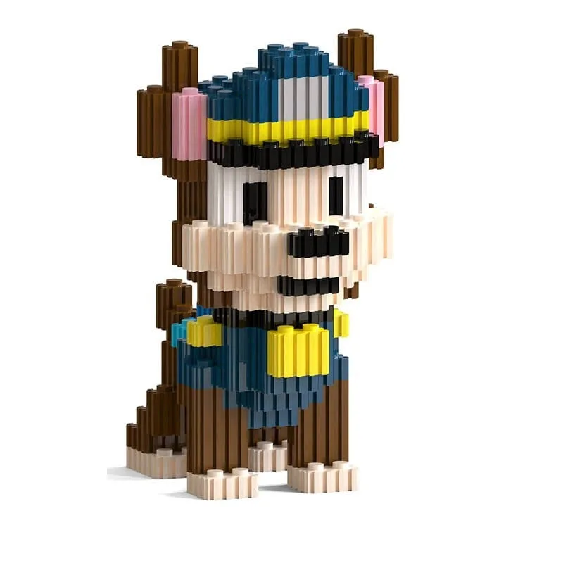 Klocki figurka z Psiego Patrolu Chase