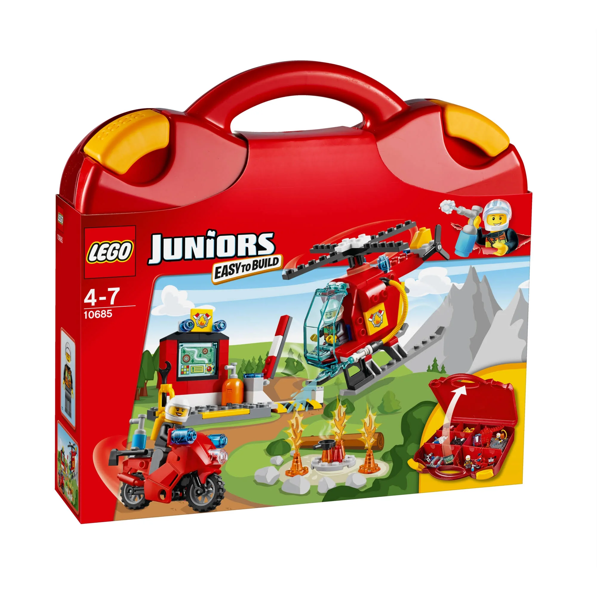 LEGO 10685 JUNIORS WALIZECZKA STRAŻ POŻARNA
