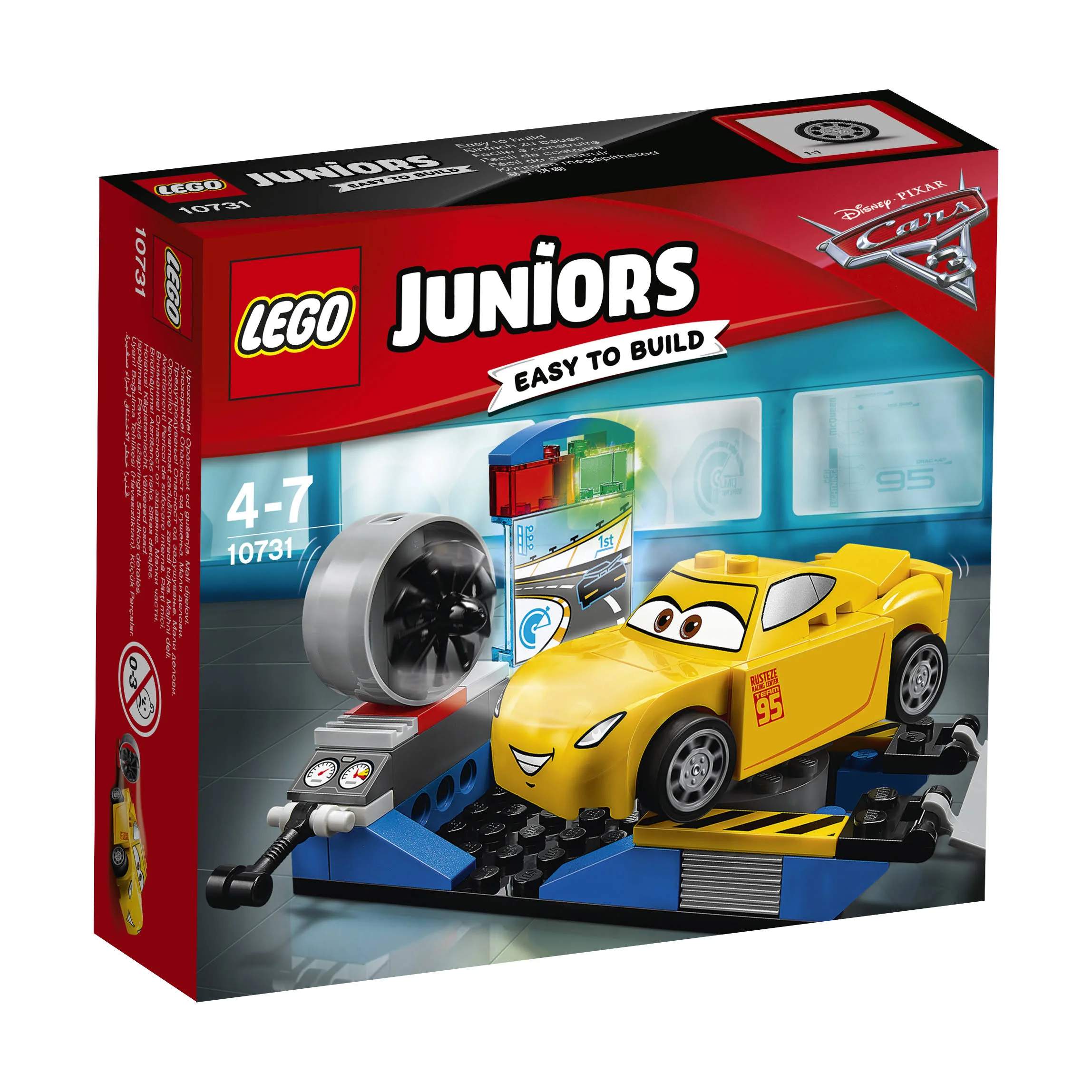 LEGO 10731 JUNIORS SYMULATOR WYŚCIGU CRUZ RAMIREZ