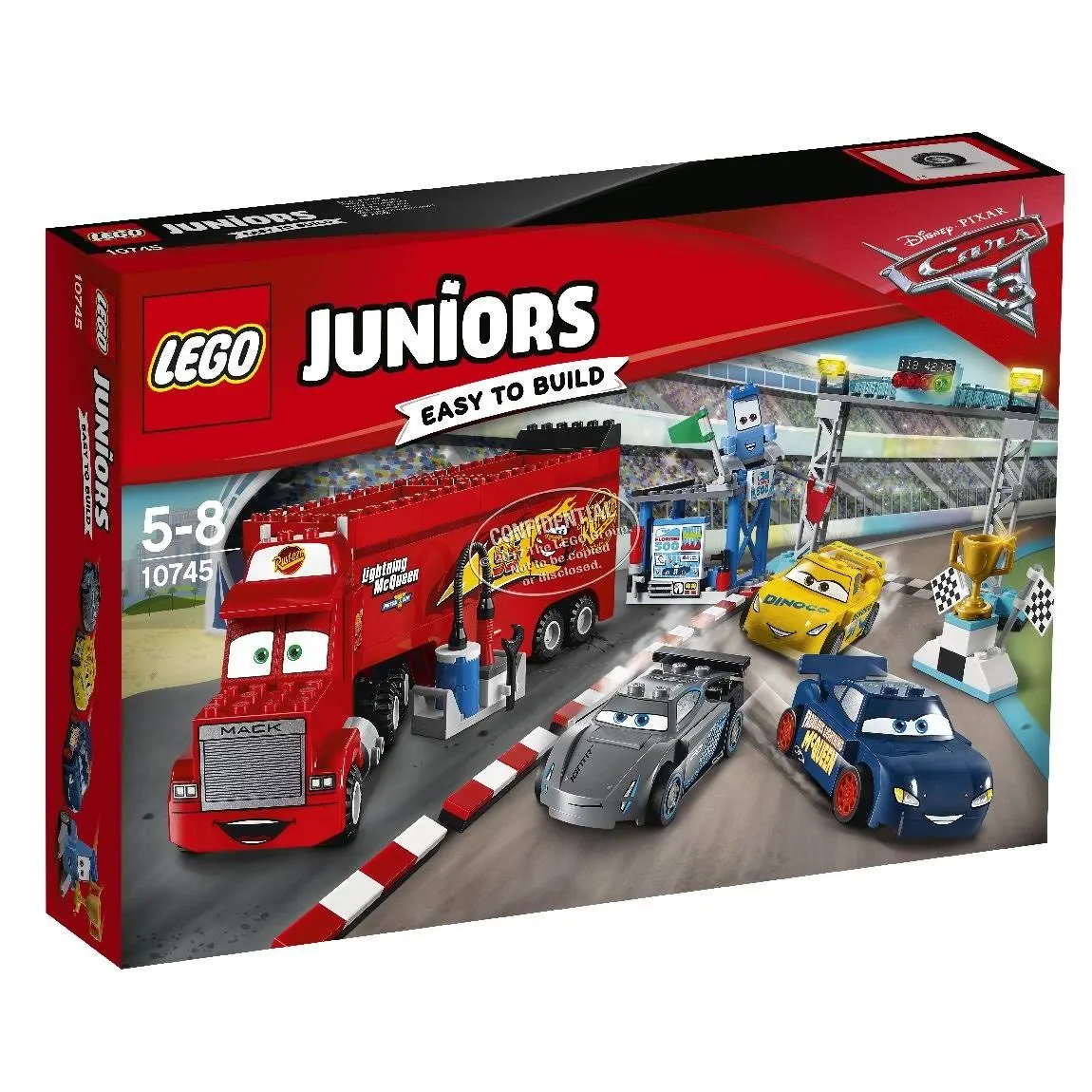 LEGO 10745 JUNIORS FINAŁOWY WYŚCIG FLORIDA 500