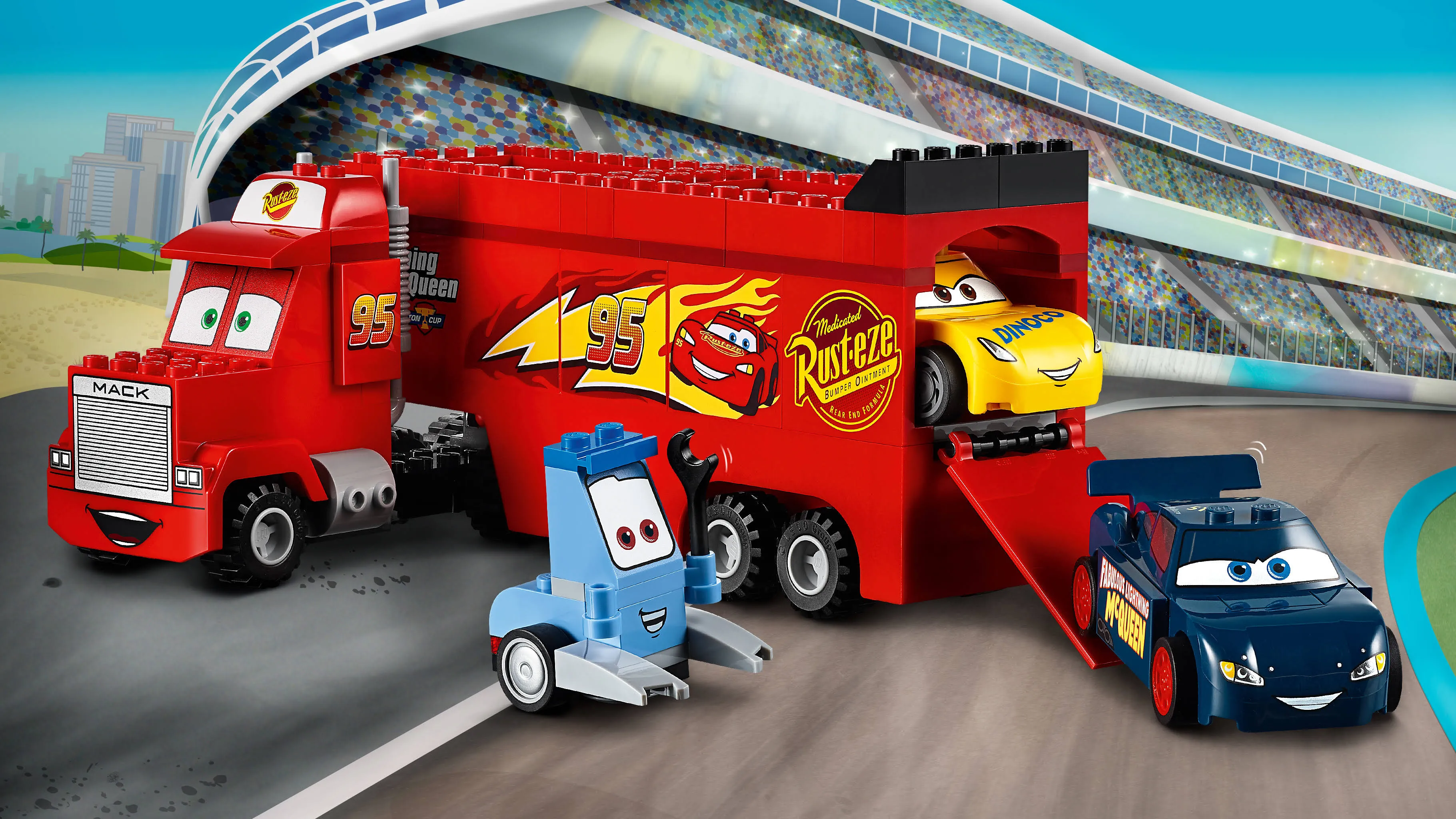 LEGO 10745 JUNIORS FINAŁOWY WYŚCIG FLORIDA 500