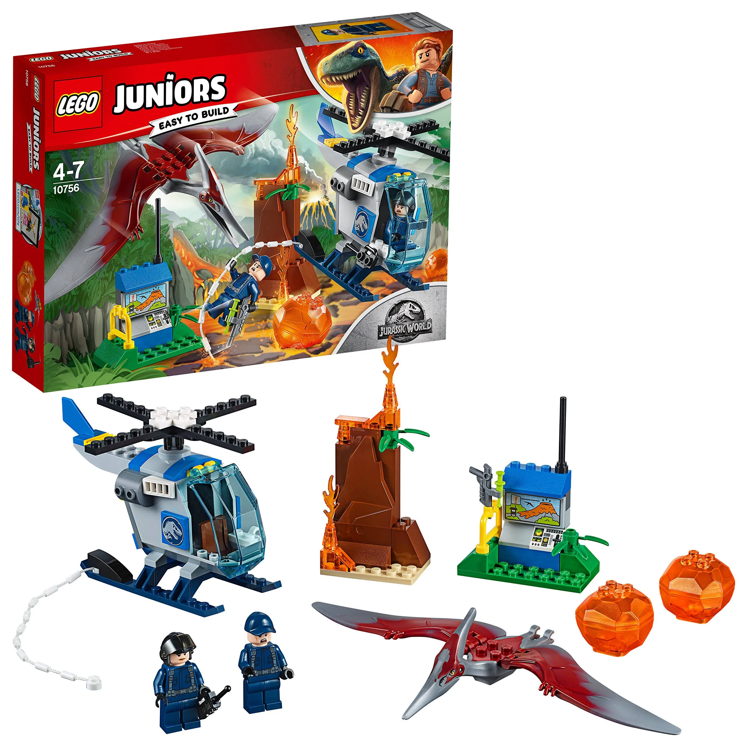 LEGO 10756 JUNIORS UCIECZKA PRZED PTERANODONEM