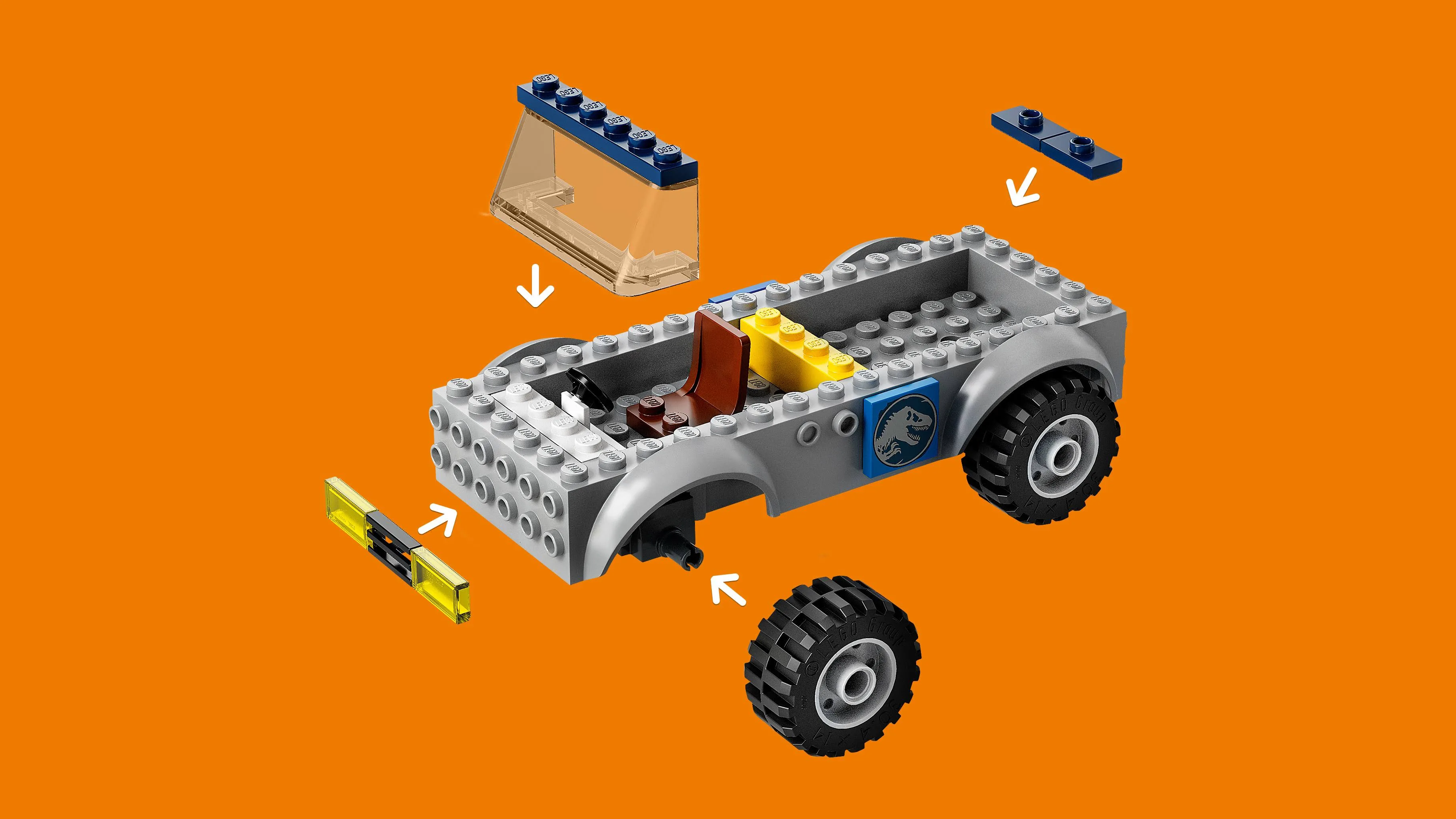 LEGO 10757 JUNIORS NA RATUNEK RAPTOROM