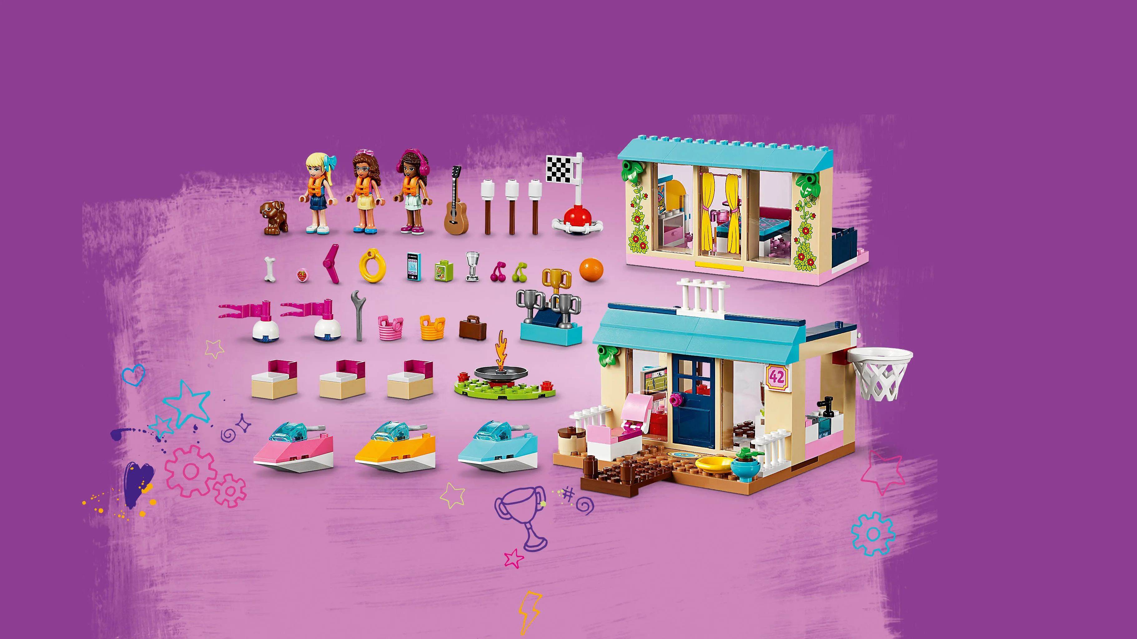 LEGO 10763 JUNIORS DOMEK NAD JEZIOREM STEPHANIE