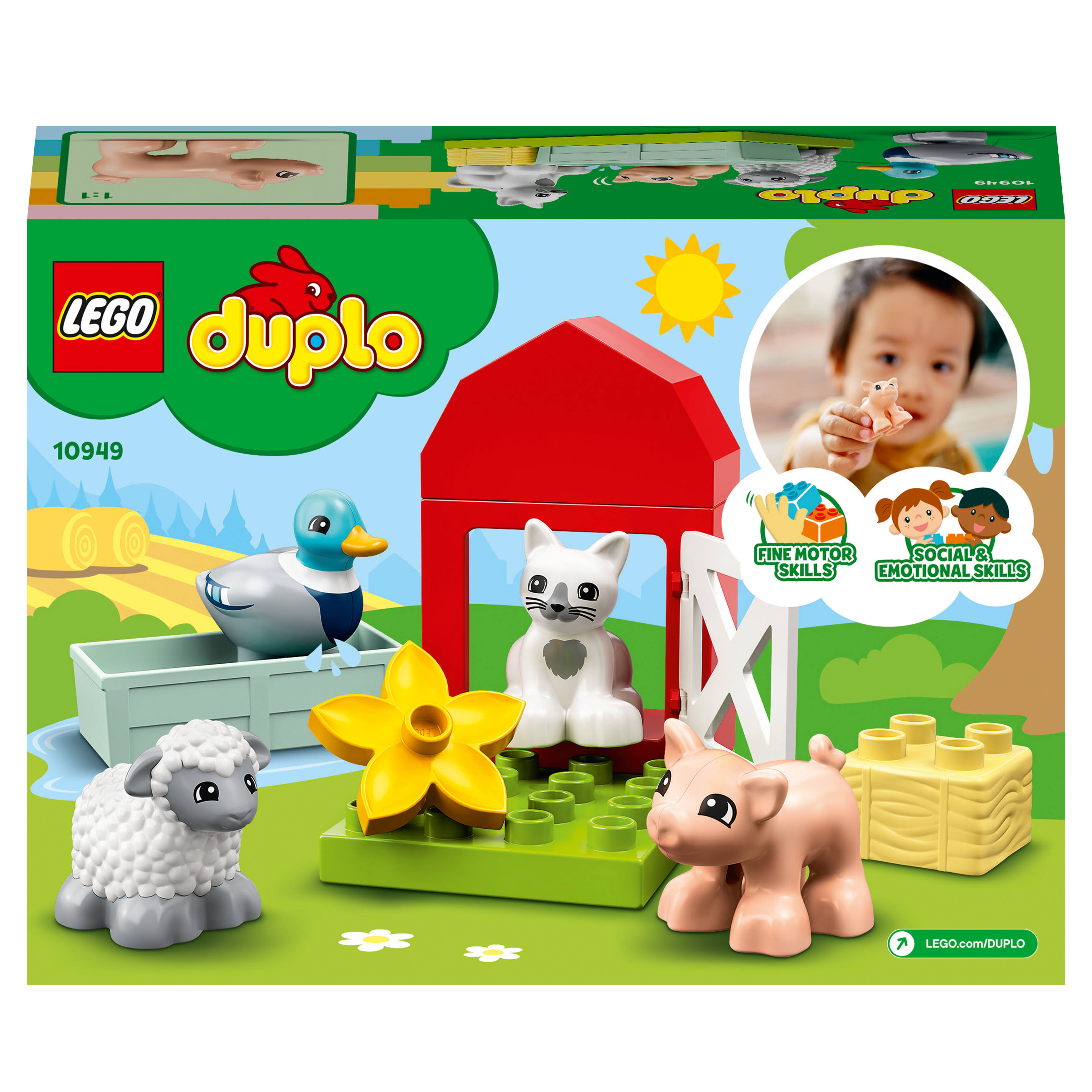 LEGO 10949 DUPLO - Zwierzęta gospodarskie