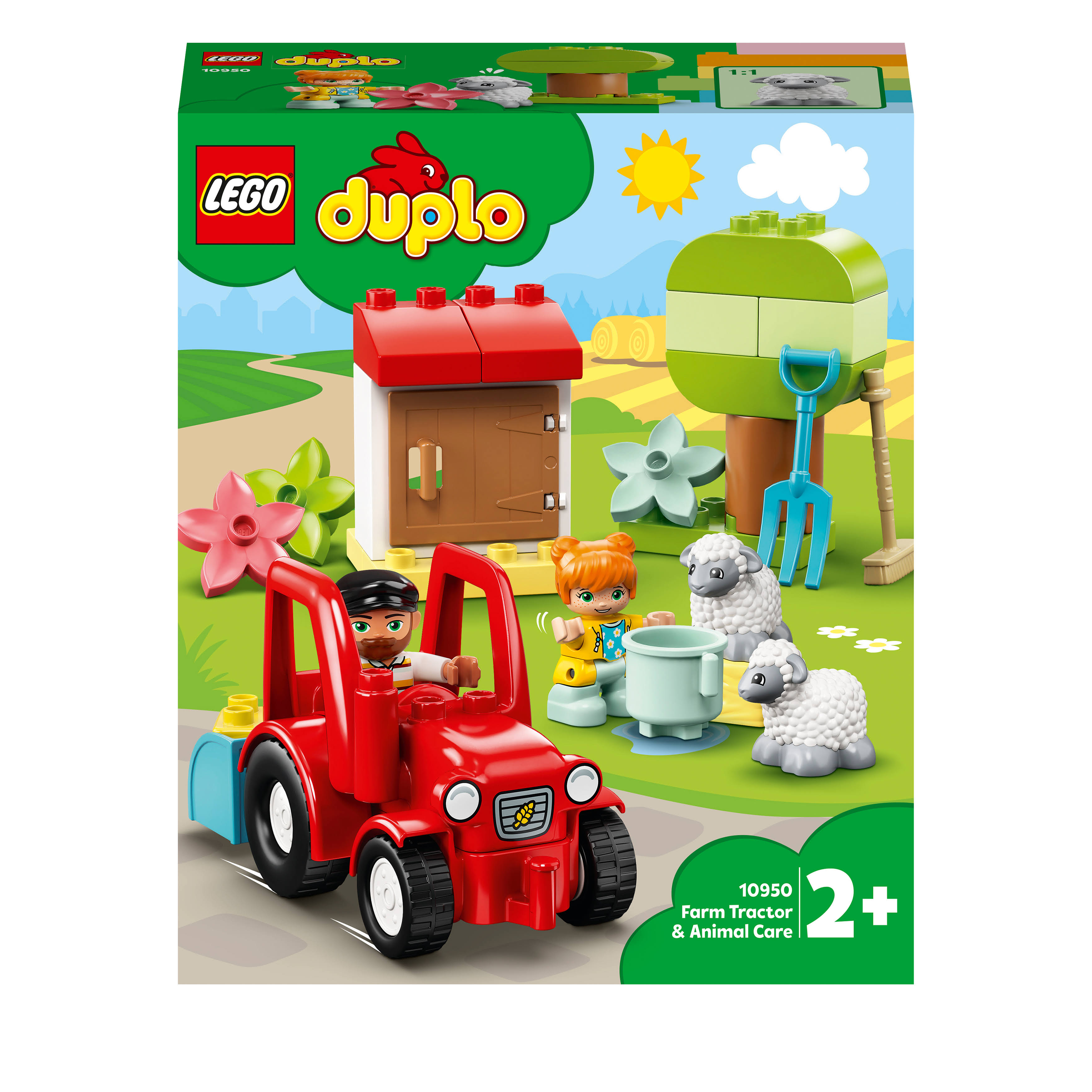 LEGO 10950 DUPLO Traktor i Zwierzęta Gospodarskie
