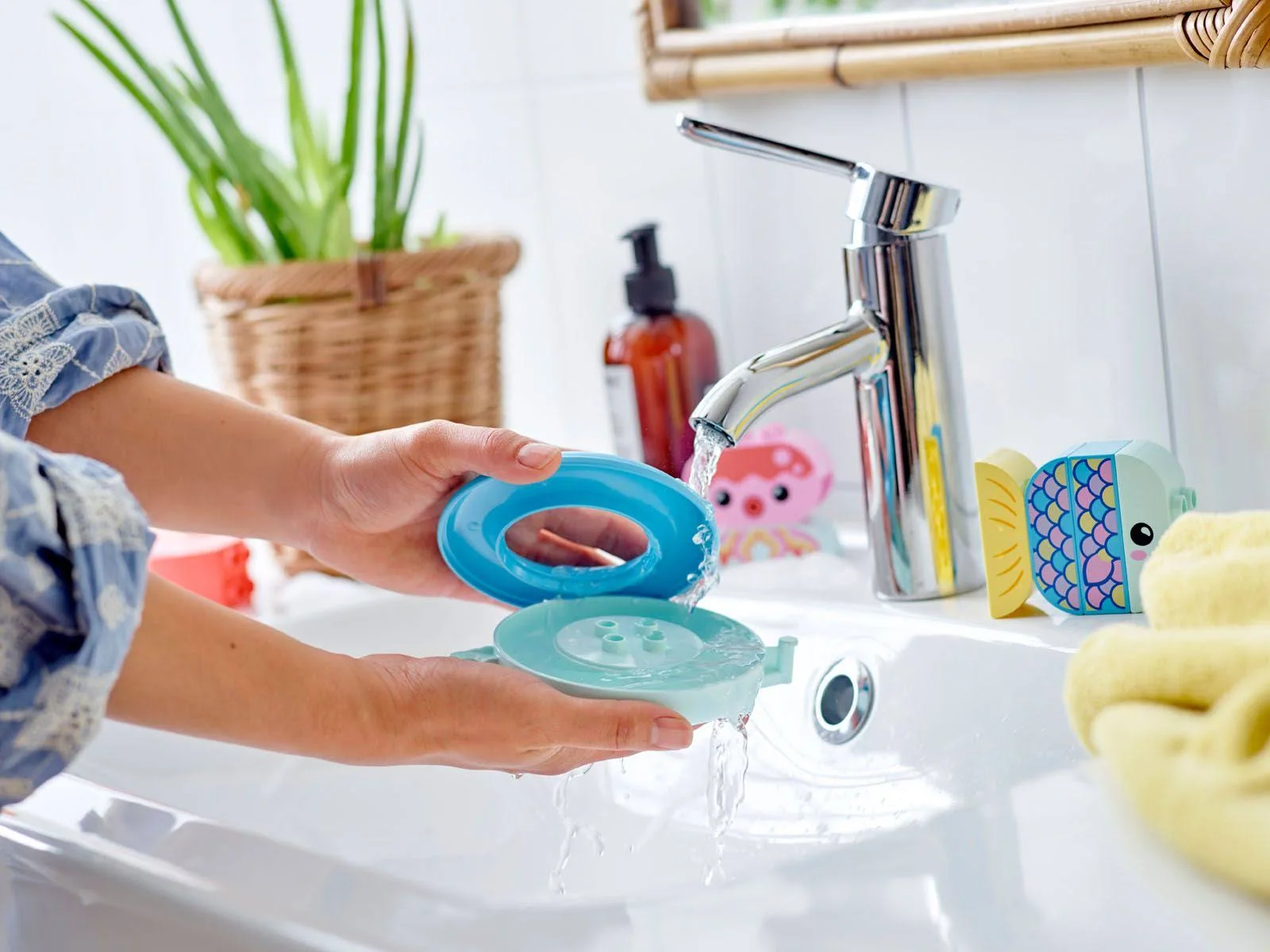 LEGO 10966 DUPLO ZABAWA W KĄPIELI: PŁYWAJĄCA WYSPA ZE ZWIERZĄTKAMI