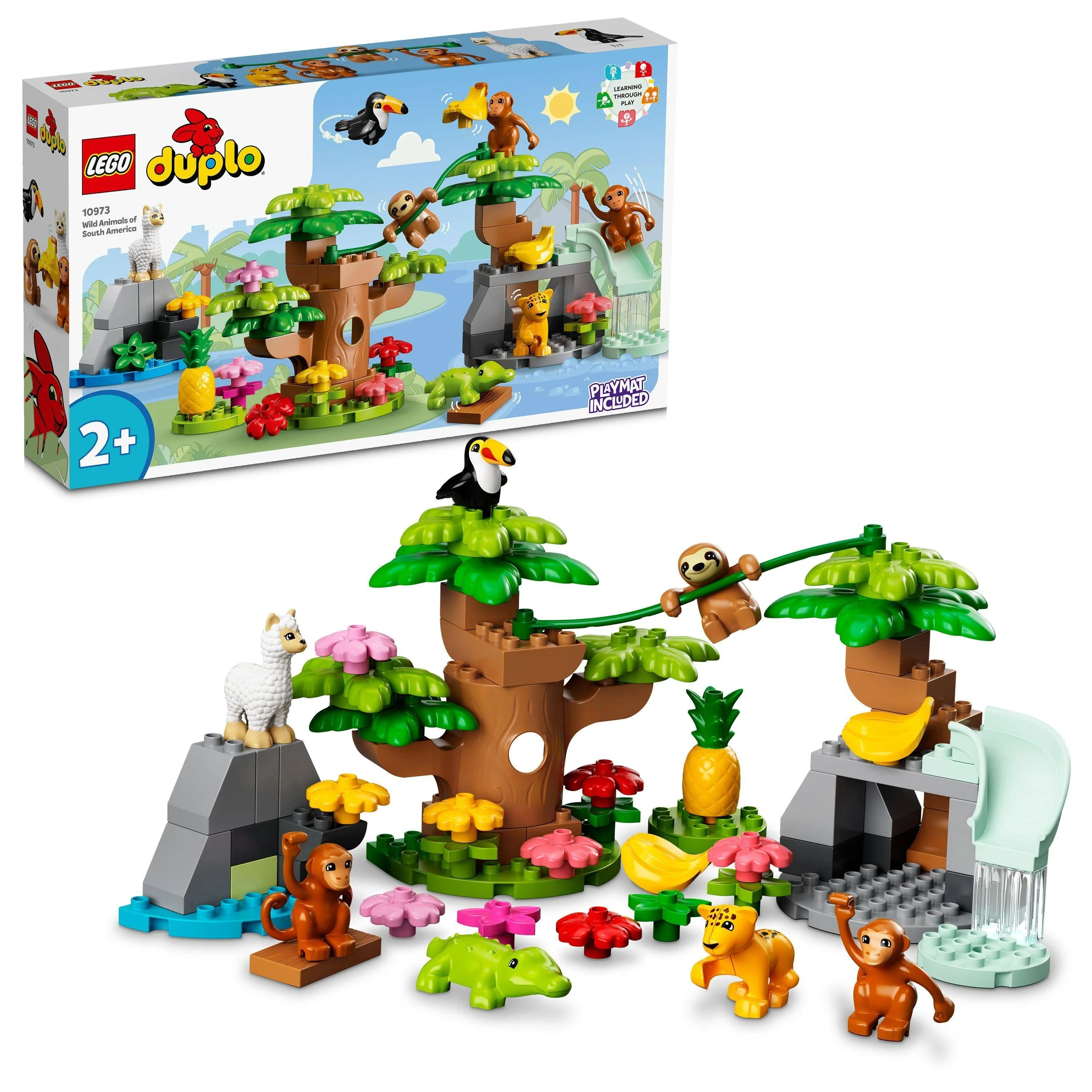 LEGO 10973 DUPLO DZIKIE ZWIERZĘTA AMERYKI POŁUDNIOWEJ