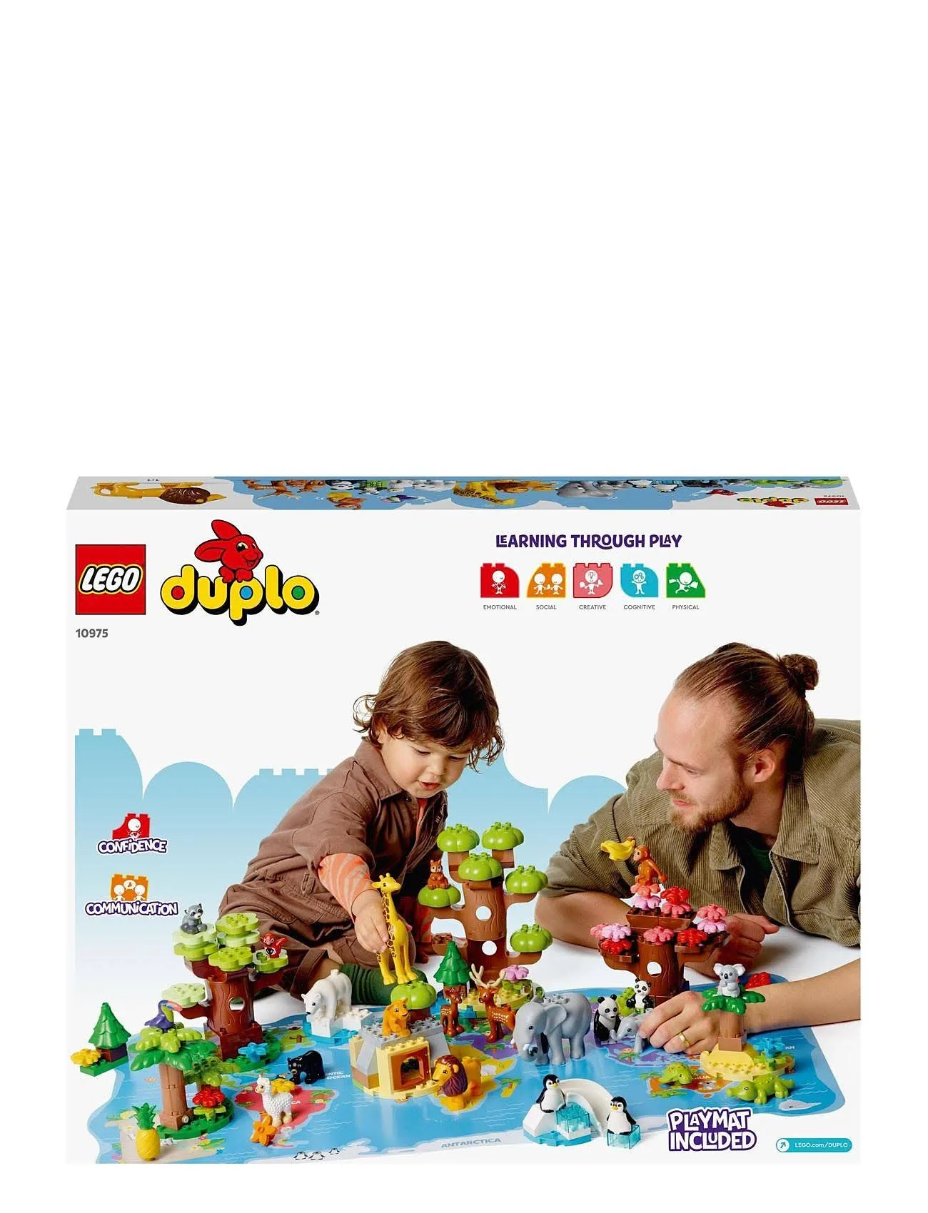 LEGO 10975 DUPLO DZIKIE ZWIERZĘTA ŚWIATA