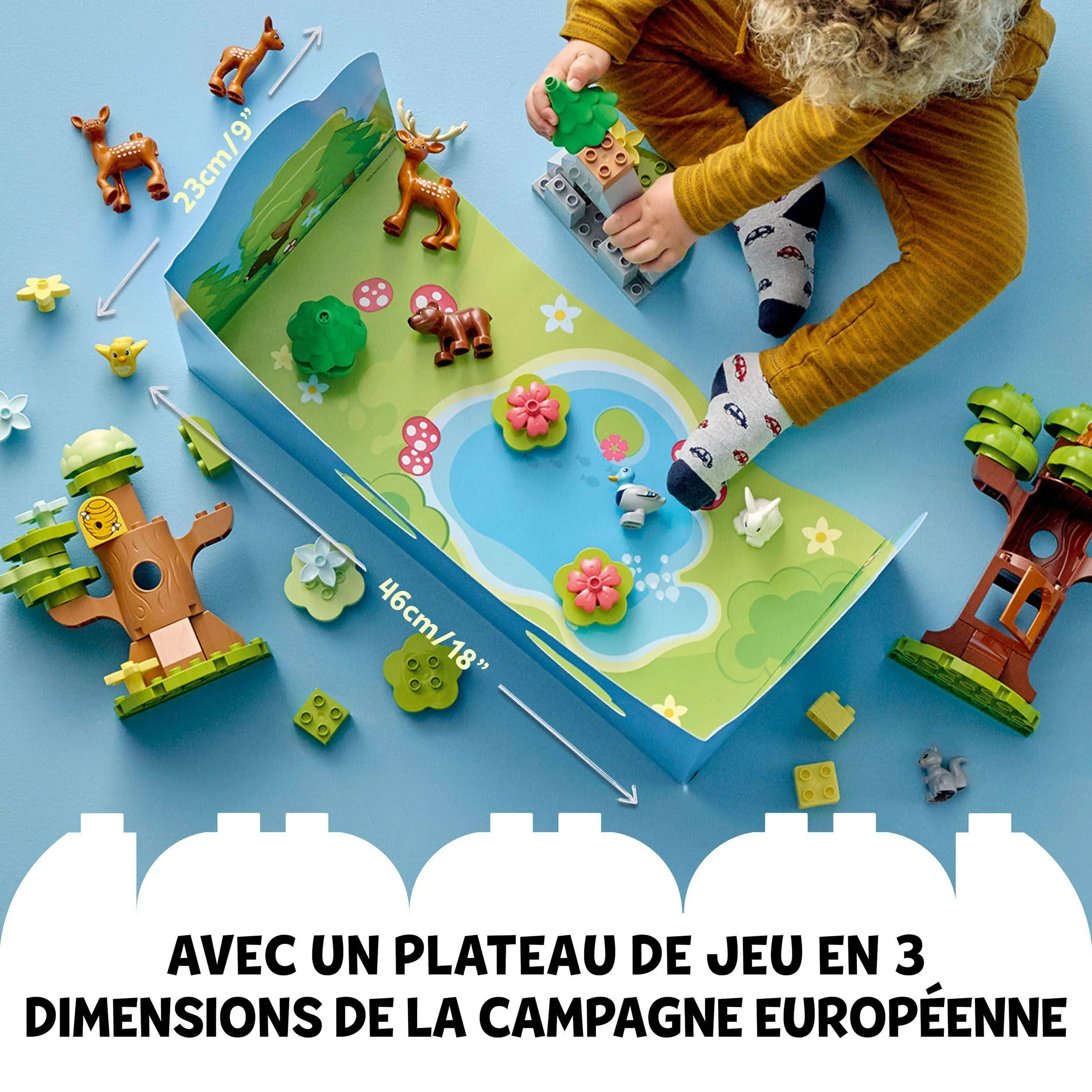 LEGO 10979 DUPLO Dzikie zwierzęta Europy