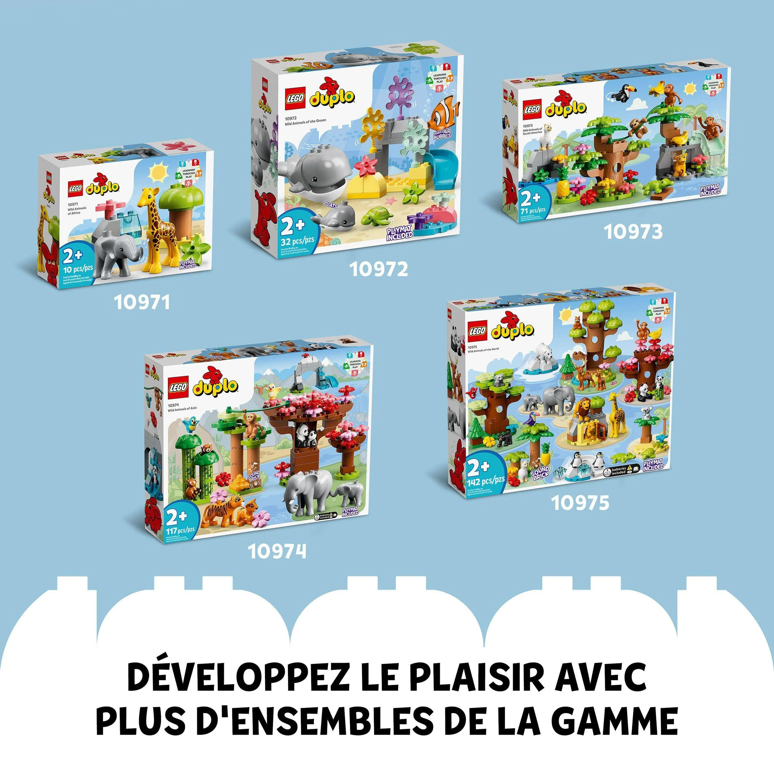 LEGO 10979 DUPLO Dzikie zwierzęta Europy