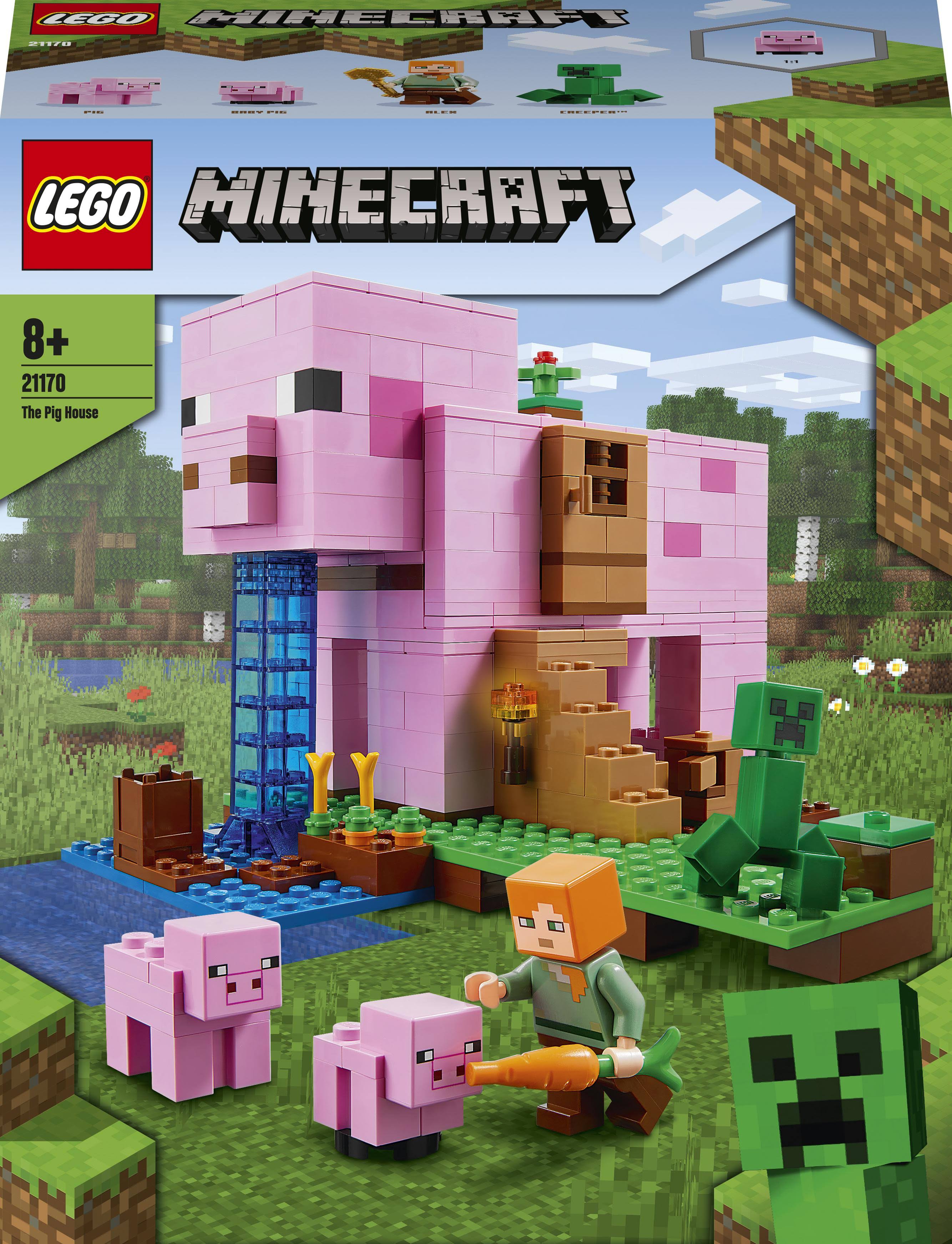 LEGO 21170 MINECRAFT Dom w Kształcie Świni