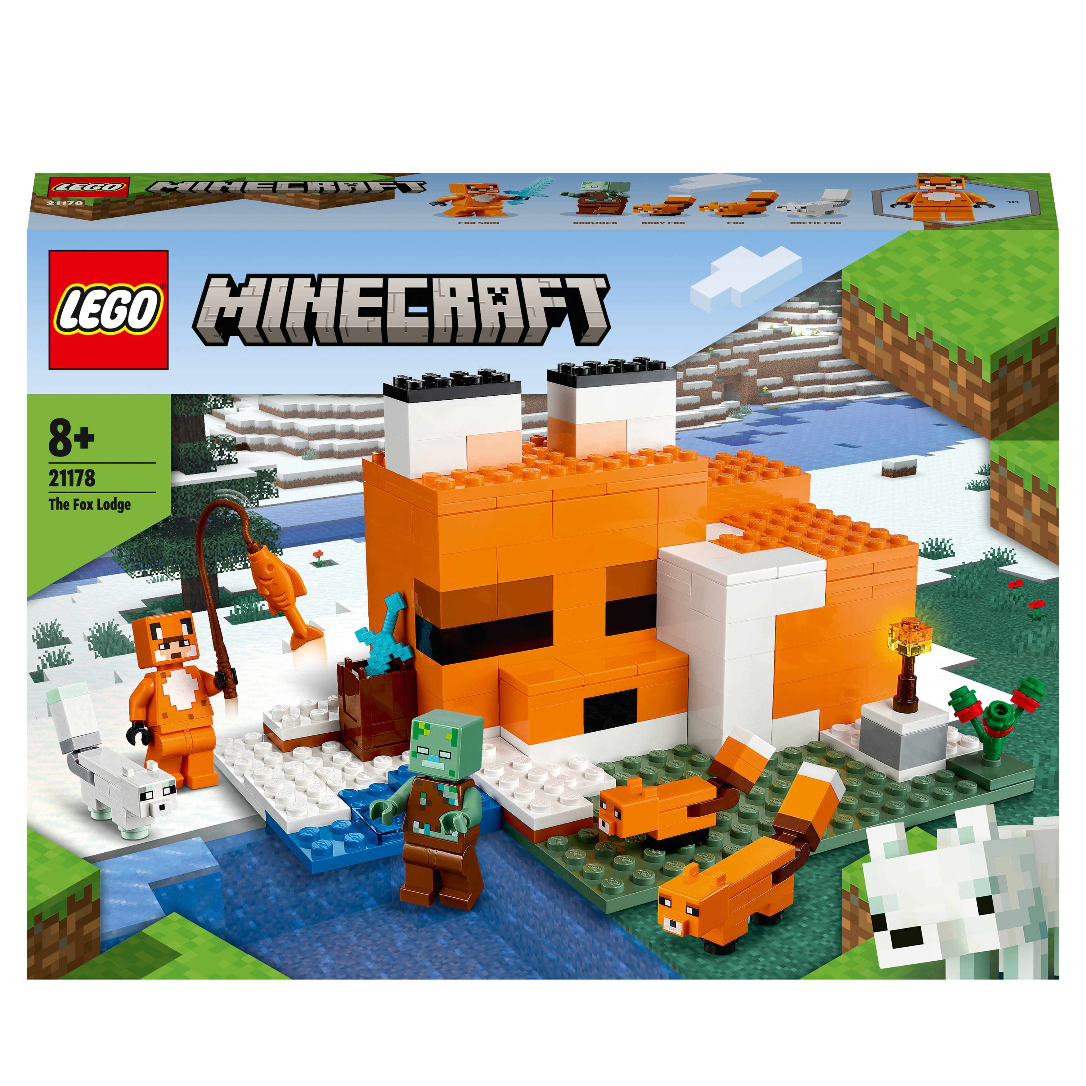 LEGO 21178 Minecraft - Siedlisko lisów