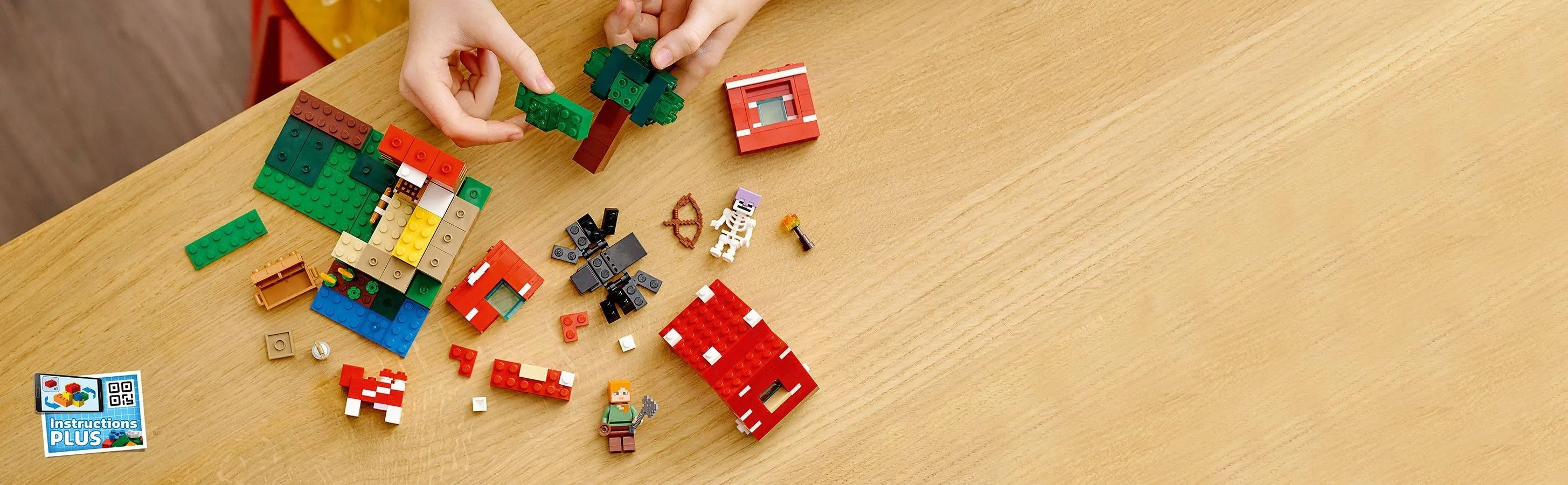 LEGO 21179 MINECRAFT DOM W GRZYBIE