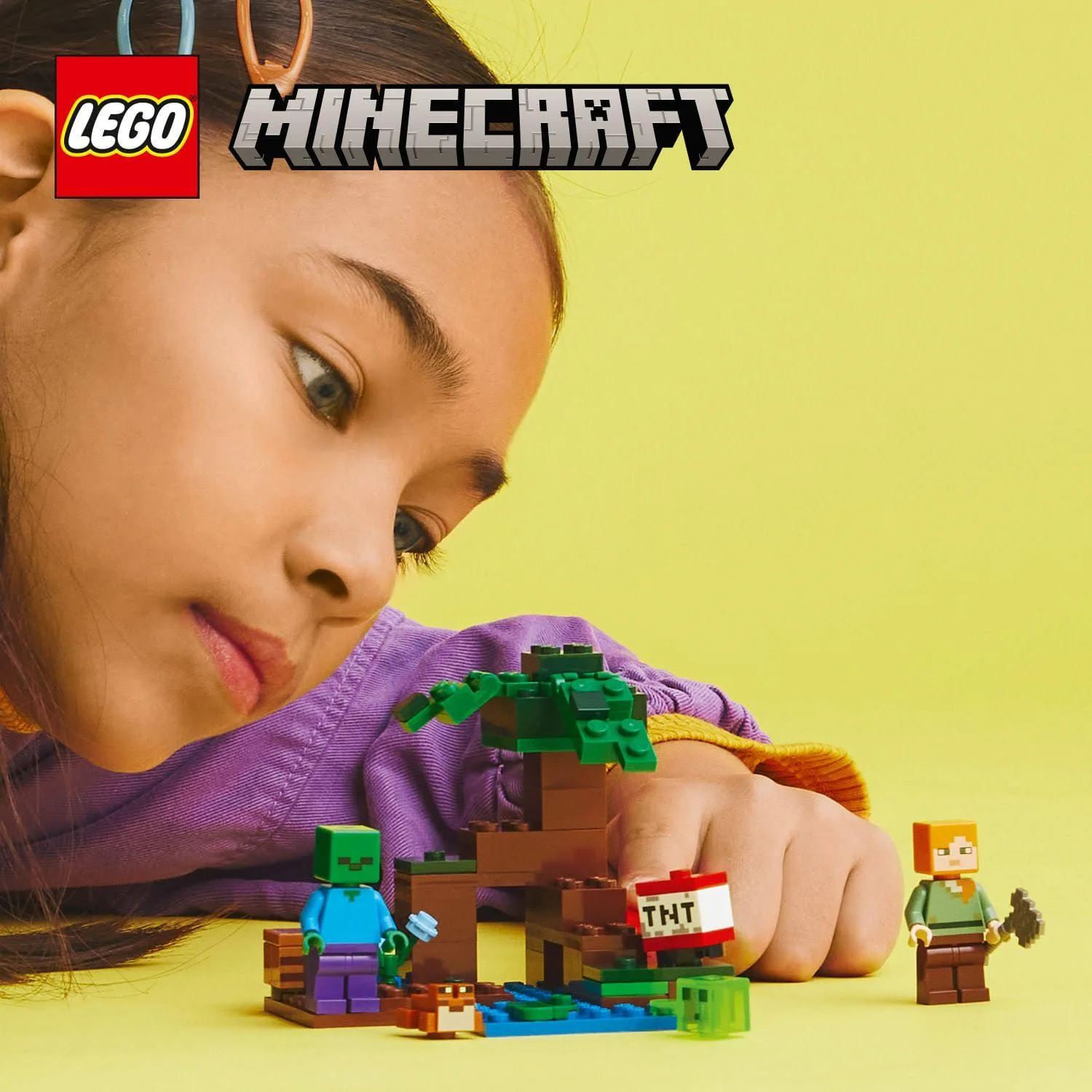 LEGO 21240 MINECRAFT PRZYGODA NA MOKRADŁACH