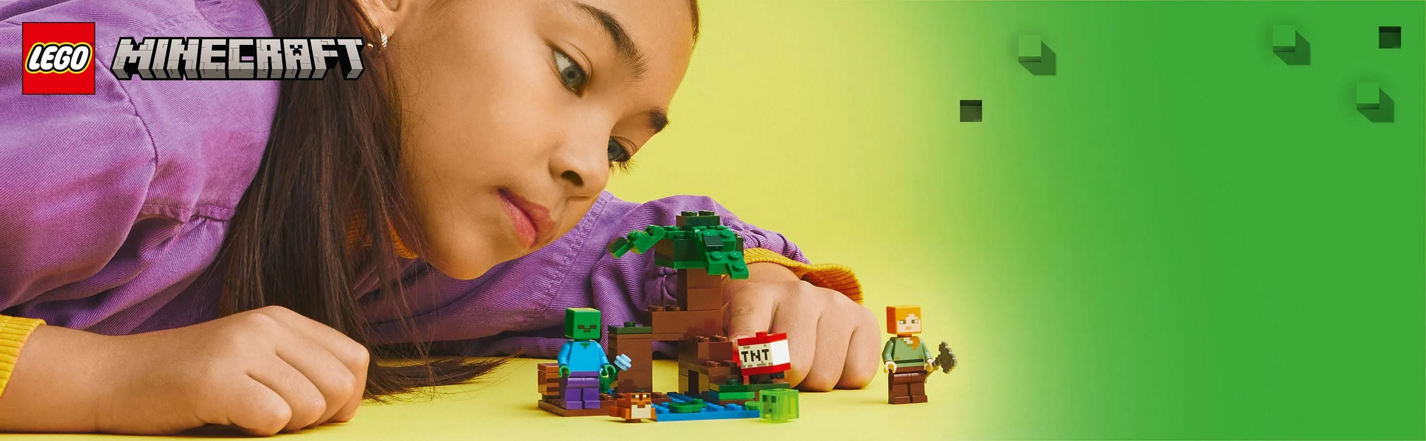 LEGO 21240 MINECRAFT PRZYGODA NA MOKRADŁACH