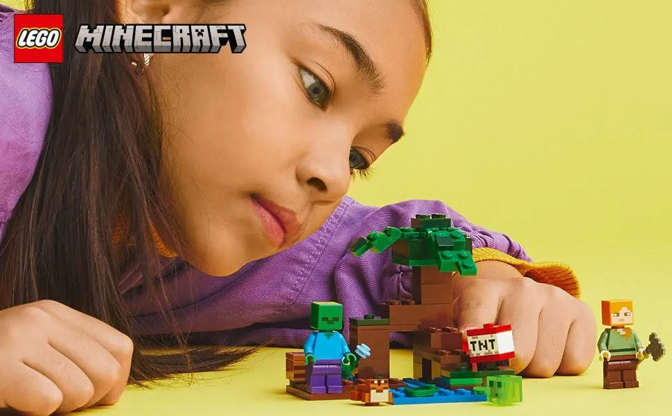 LEGO 21240 MINECRAFT PRZYGODA NA MOKRADŁACH