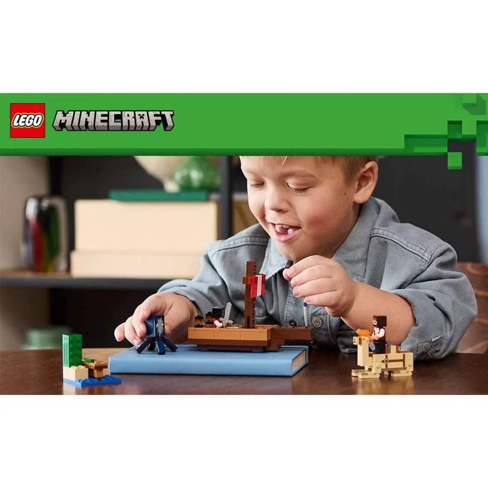 LEGO 21259 Minecraft Rejs statkiem pirackim