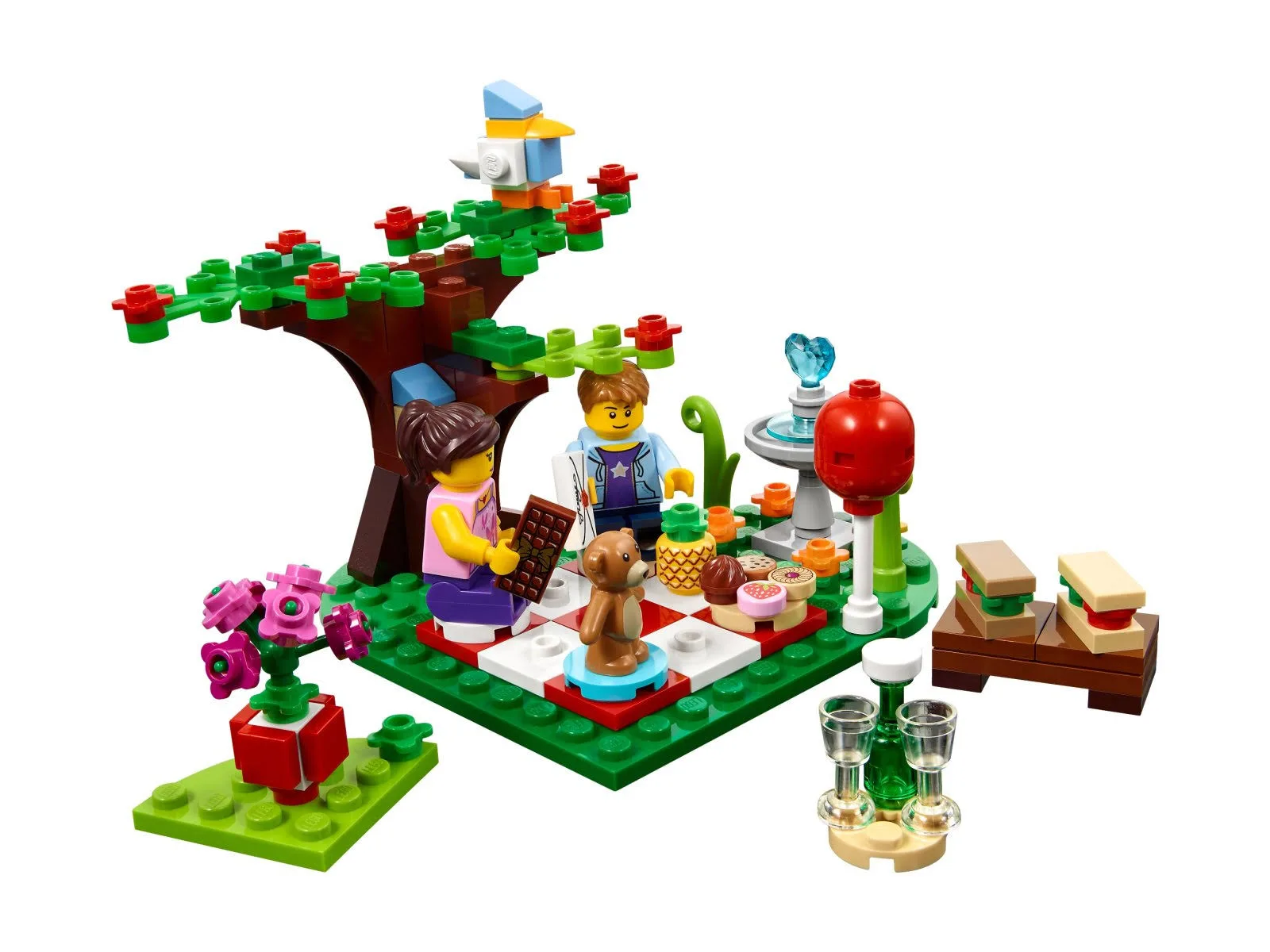 LEGO 40236 Romantyczny piknik walentynkowy