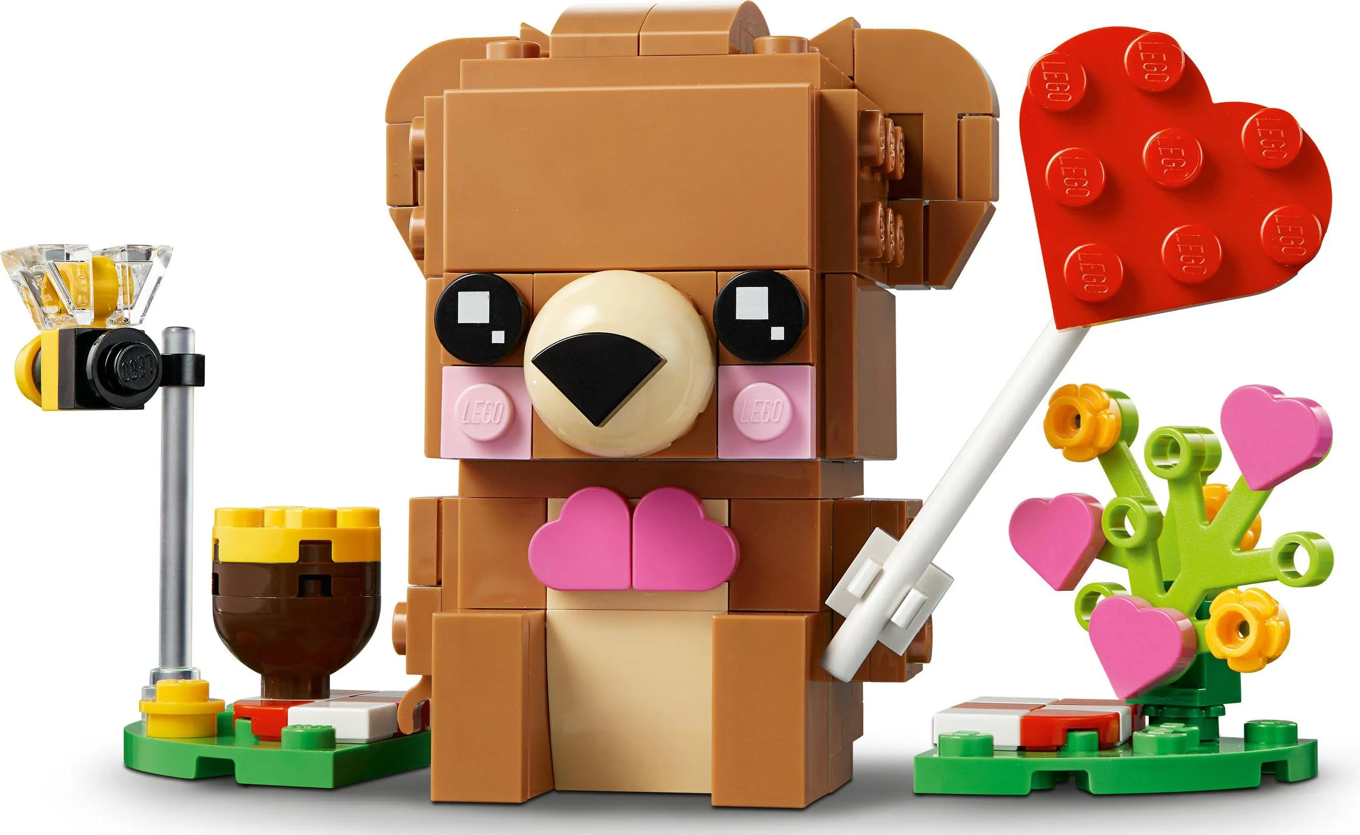 LEGO 40379 BrickHeadz Miś Walentynkowy