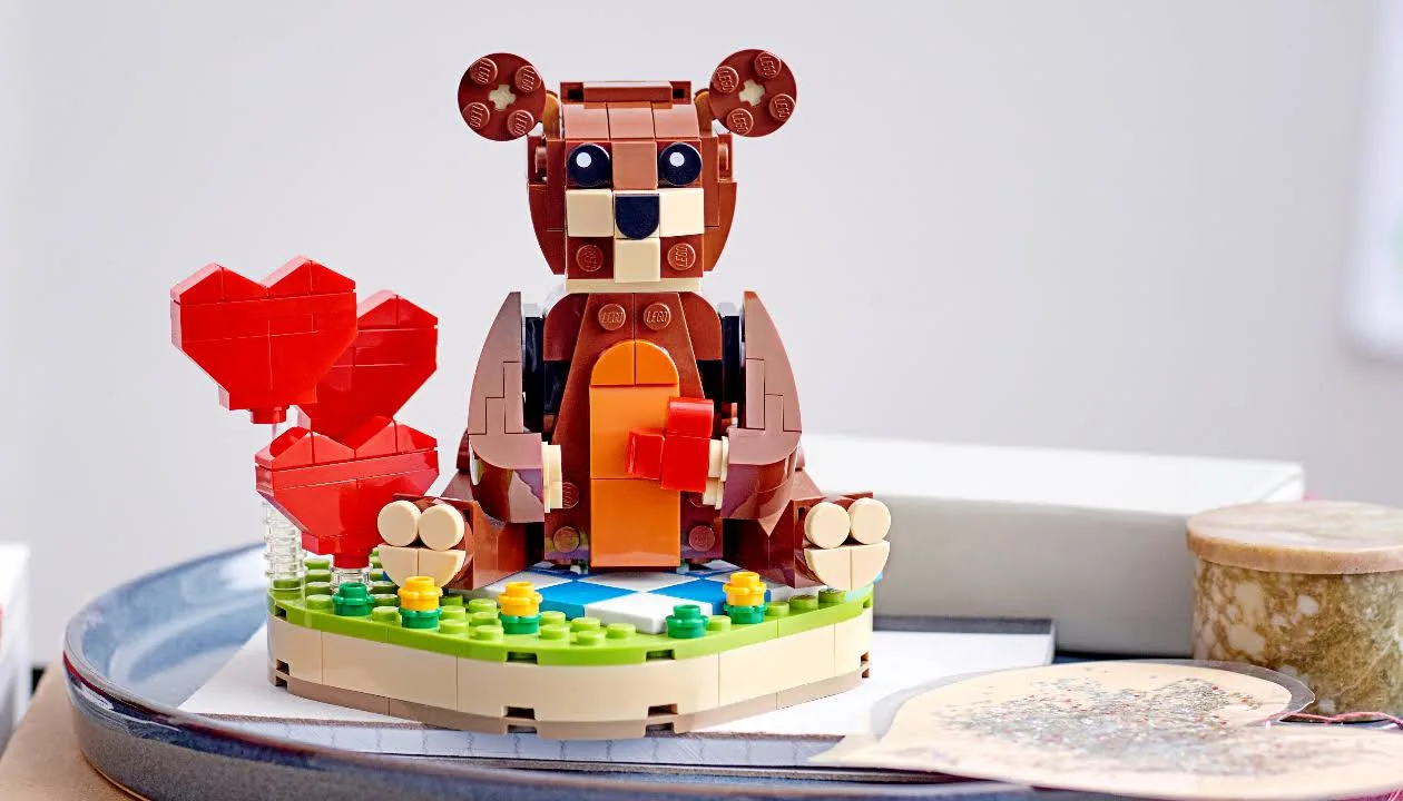 LEGO 40462 Walentynkowy niedźwiedź brunatny