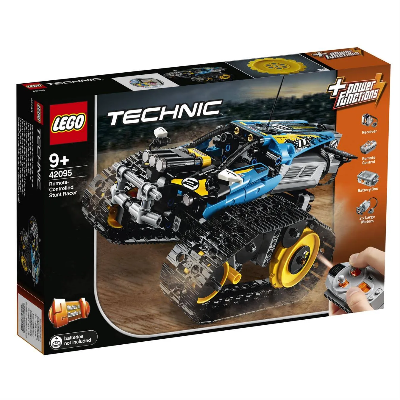 LEGO 42095 TECHNIC STEROWANA WYŚCIGÓWKA KASKADERSKA