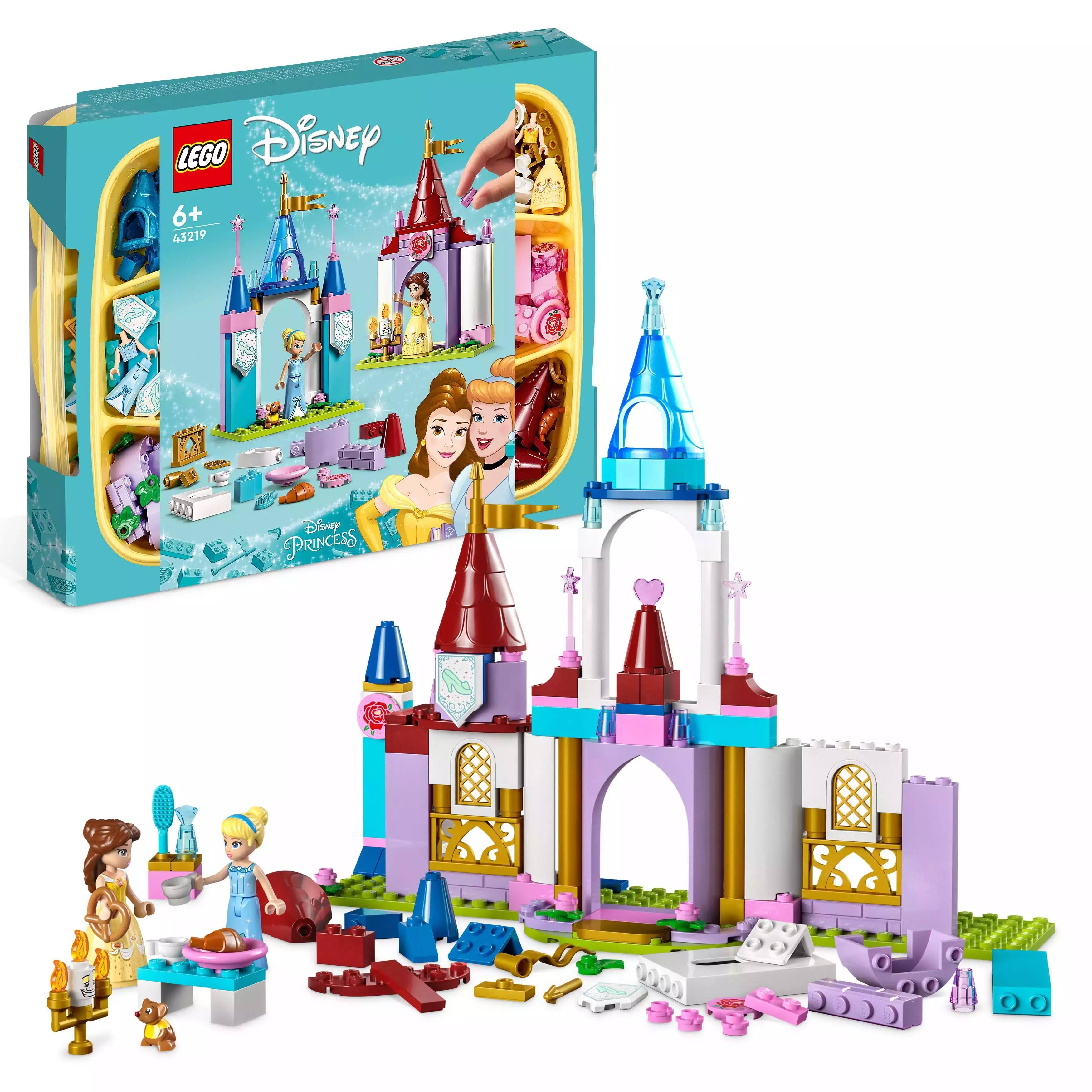 LEGO 43219 Disney Princess Kreatywne zamki księżniczek Disneya