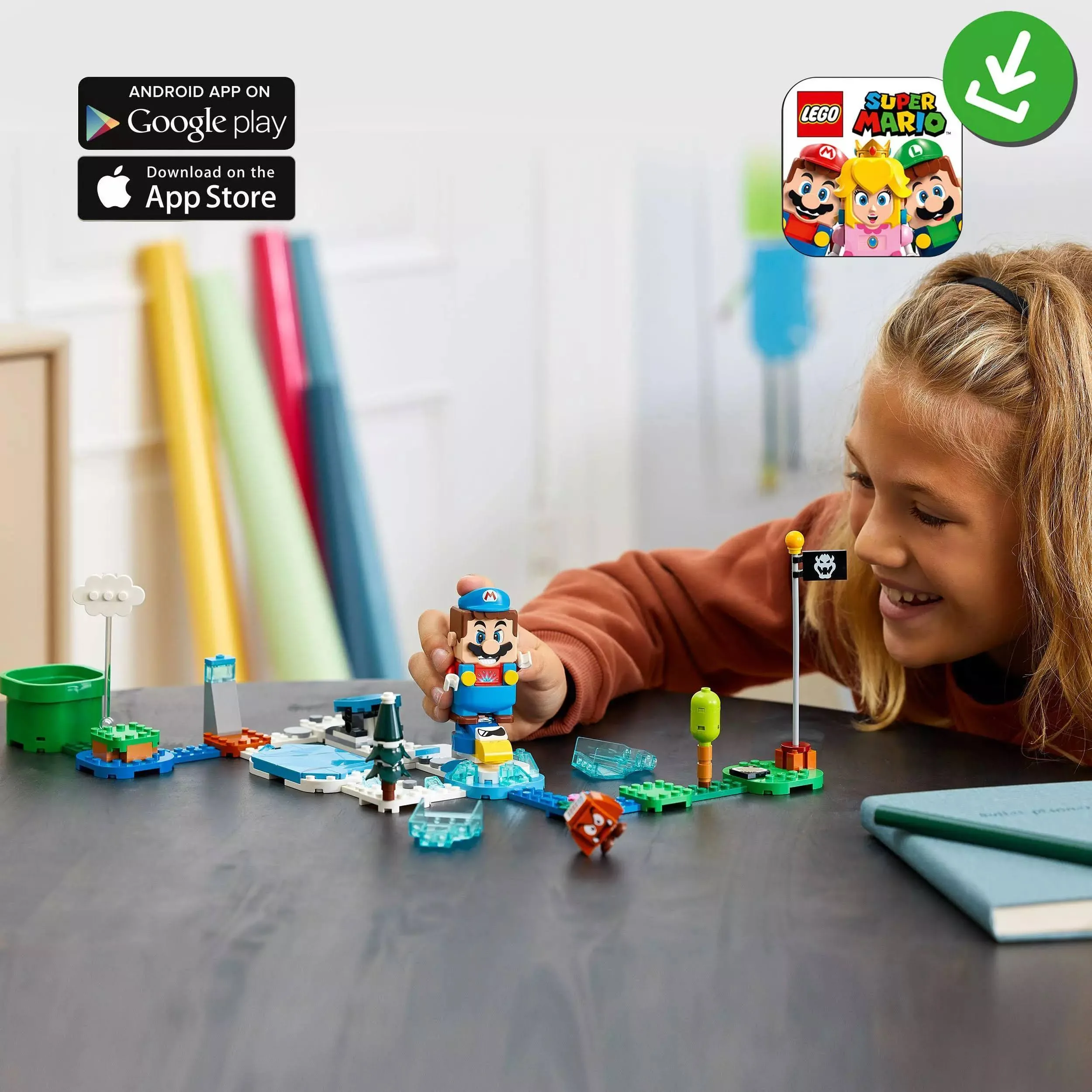 LEGO 71415 SUPER MARIO Mario - lodowy strój i kraina lodu - zestaw rozszerzający