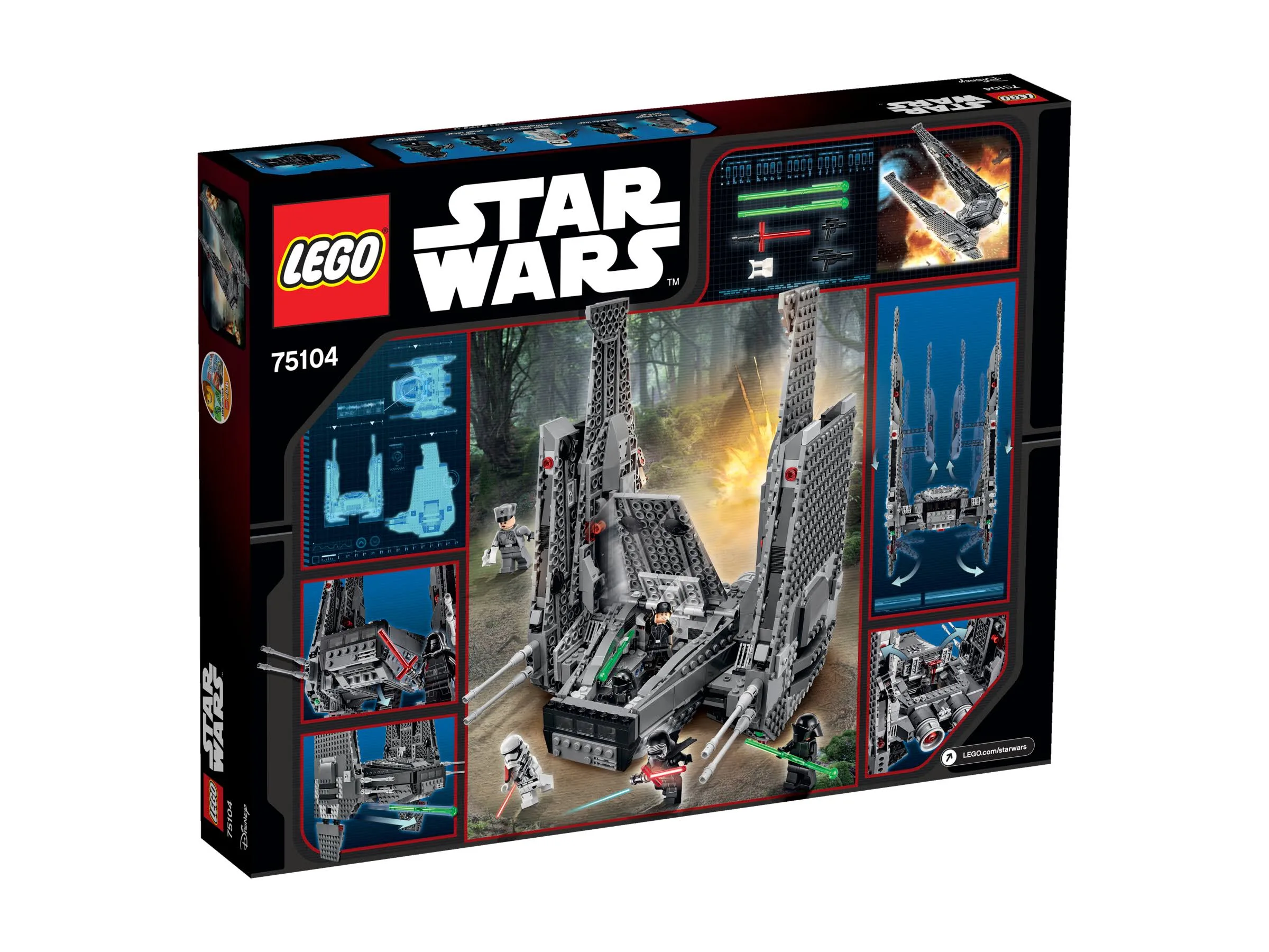 LEGO 75104 Star Wars Command Shuttle Kylo Rena