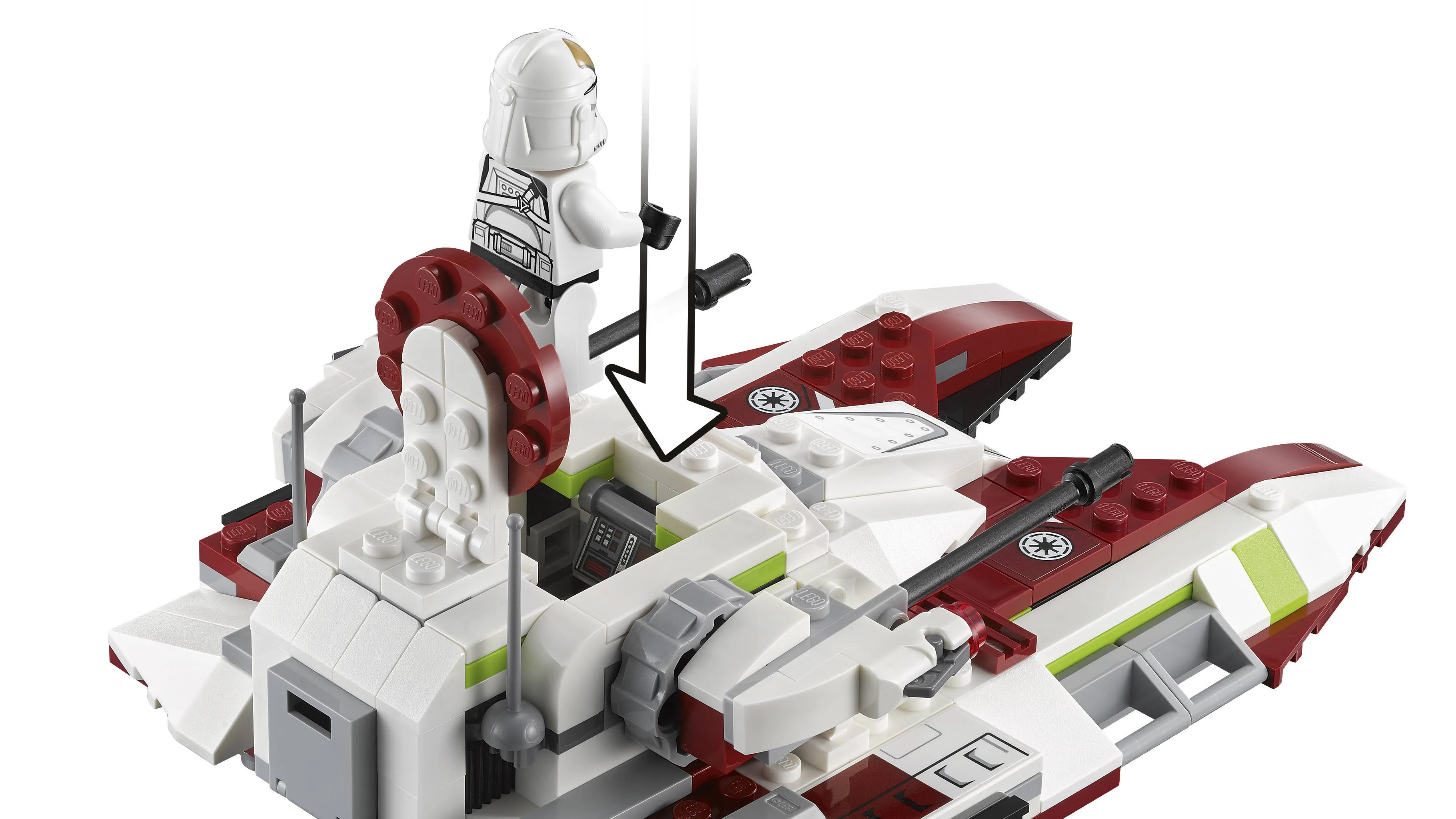 LEGO 75182 Star Wars Czołg bojowy Republiki
